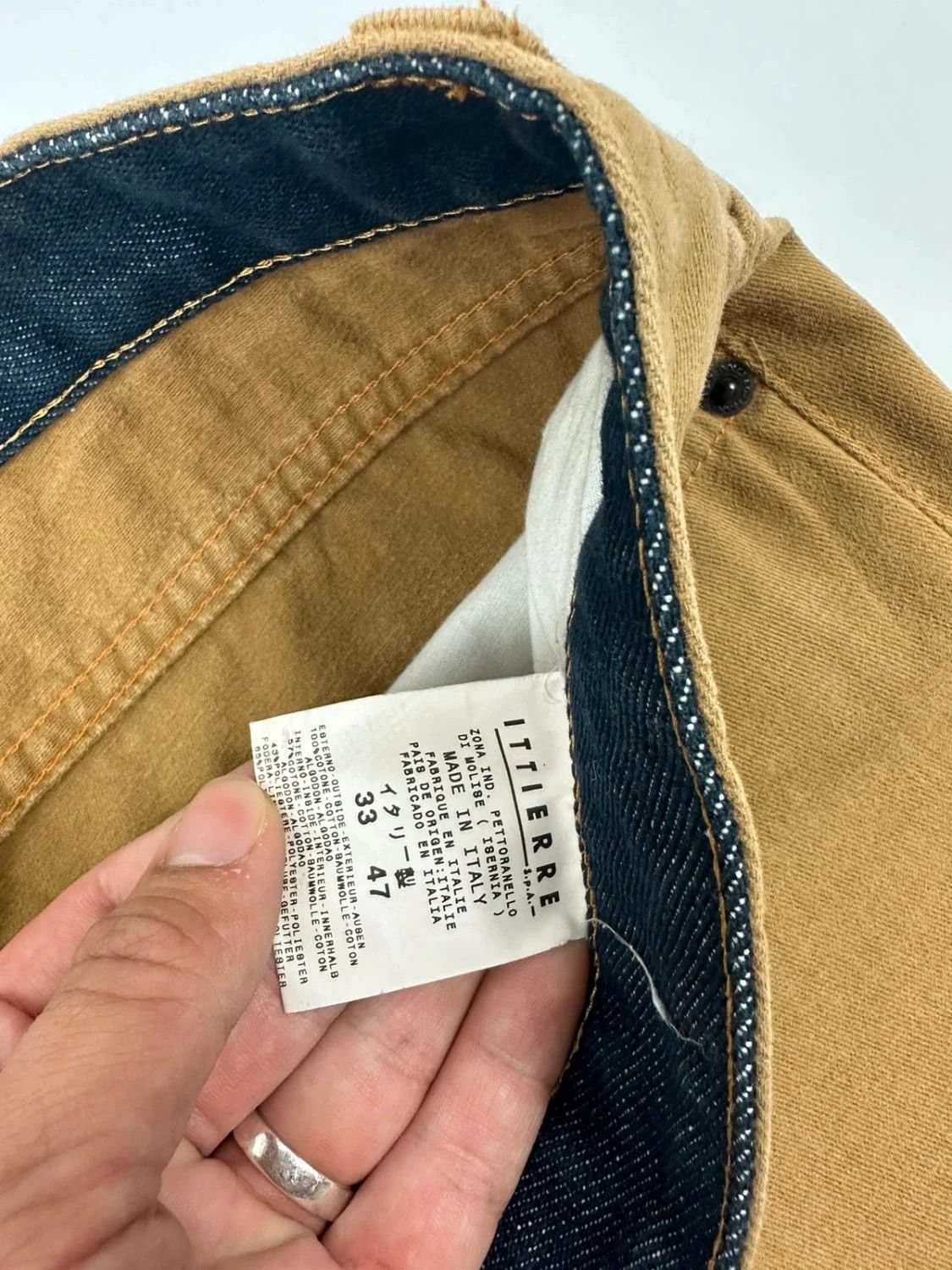 Dolce & Gabbana Dolce Gabbana 00’s Plaque Beige Brown Pants Size US 38 / EU 54 - 3 Thumbnail