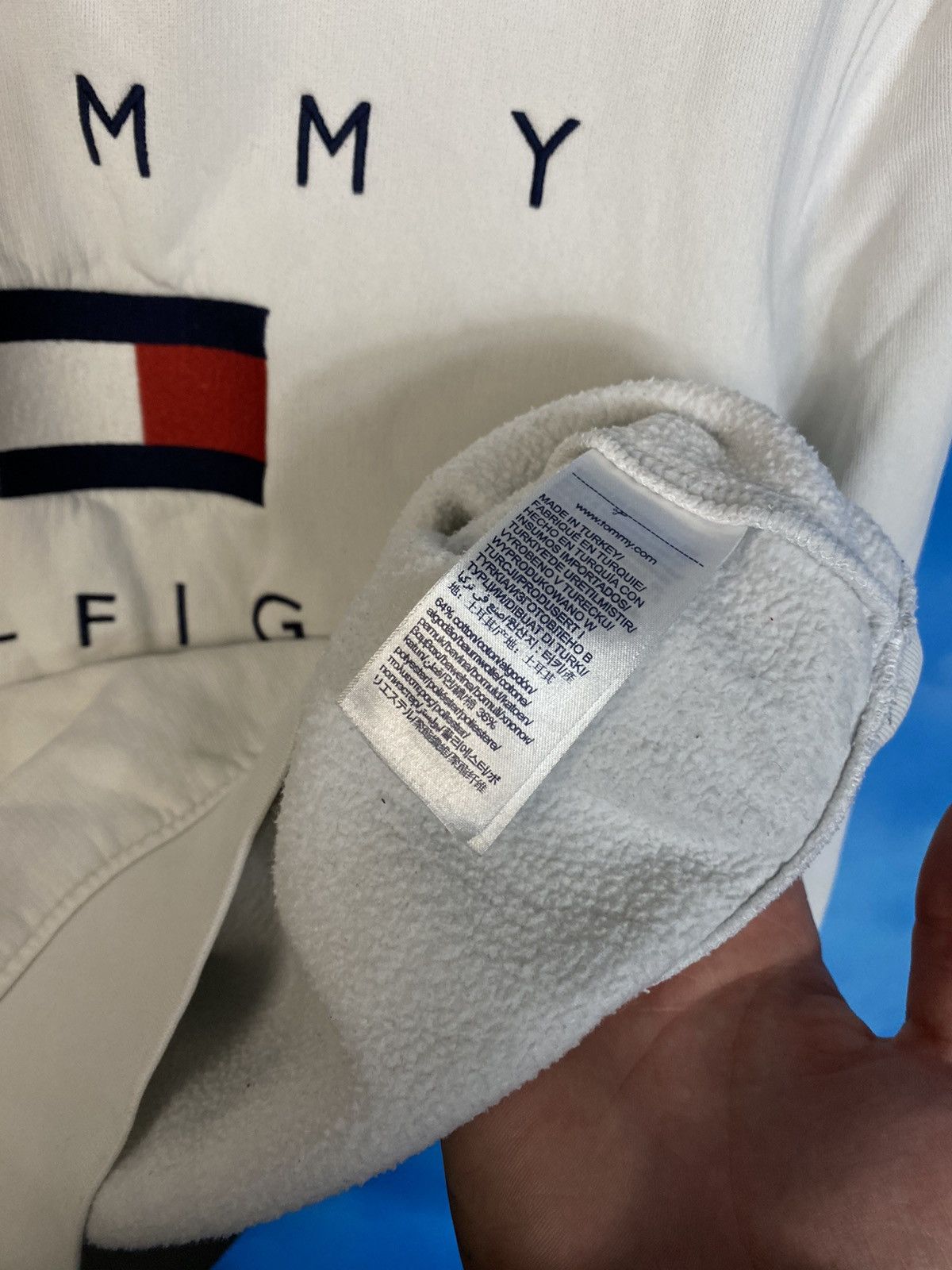 Tommy Hilfiger 🔥Tommy Hilfiger rare embroidered big logo Size US S / EU 44-46 / 1 - 5 Thumbnail