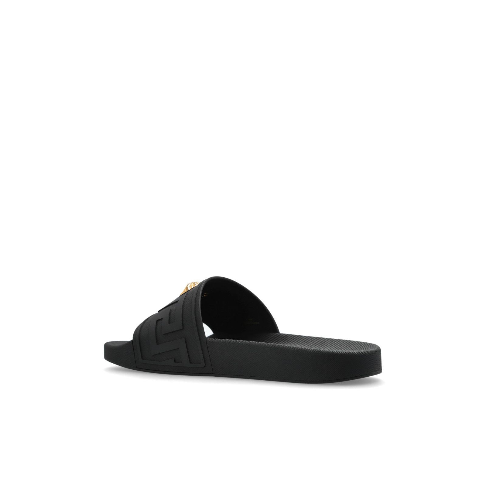 Versace VERSACE Black Rubber Flip-Flops New And Authentic (Men's siz Size US 12 / EU 45 - 3 Thumbnail