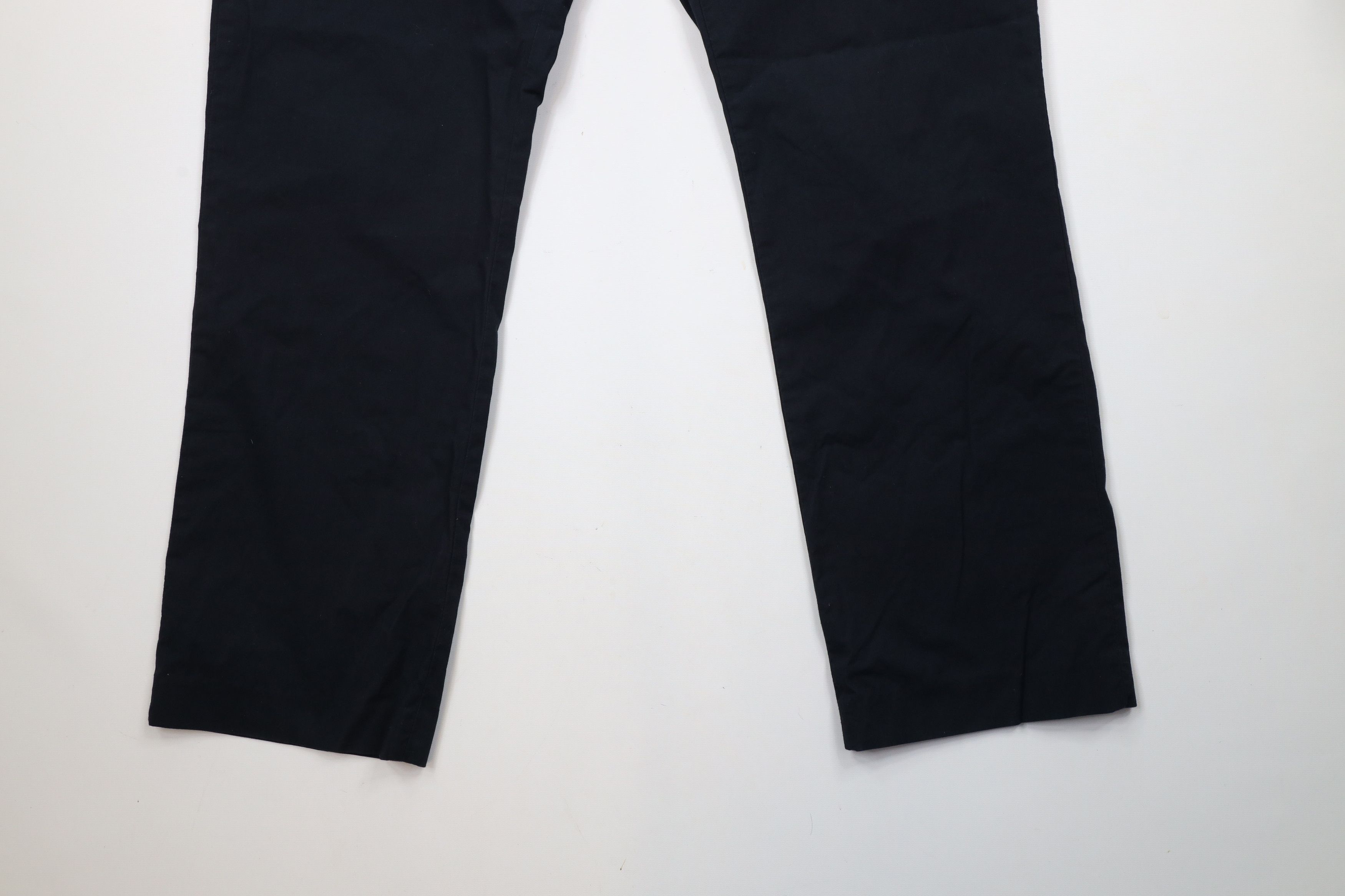 Ralph Lauren × Vintage Vintage Y2K Ralph Lauren Wide Leg Stretch Chino Pants Blue Size US 36 / EU 52 - 4 Thumbnail
