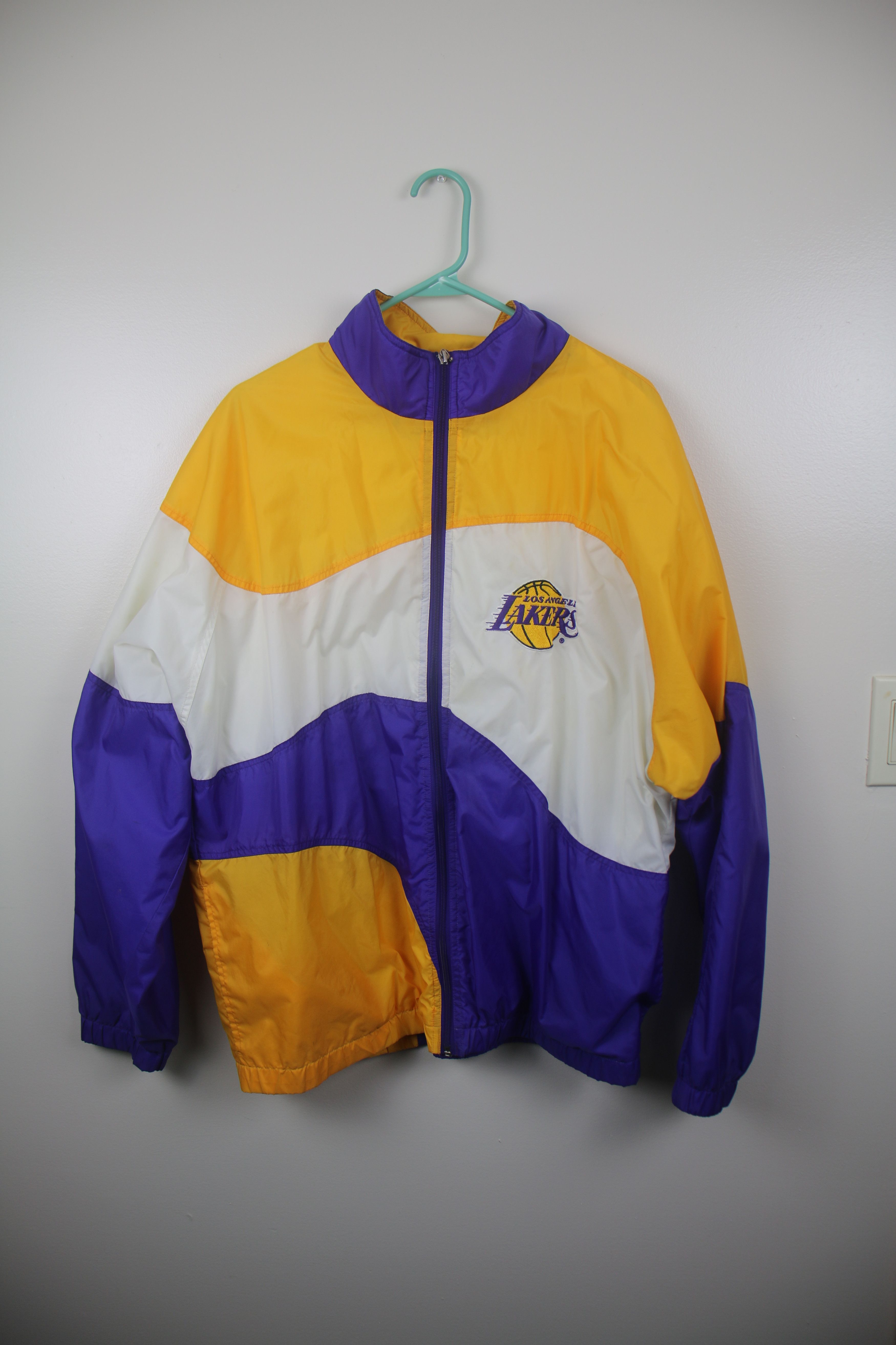 Apex Vintage 90s Apex One Los Angeles Lakers Jacket Size US L / EU 52-54 / 3 - 1 Thumbnail