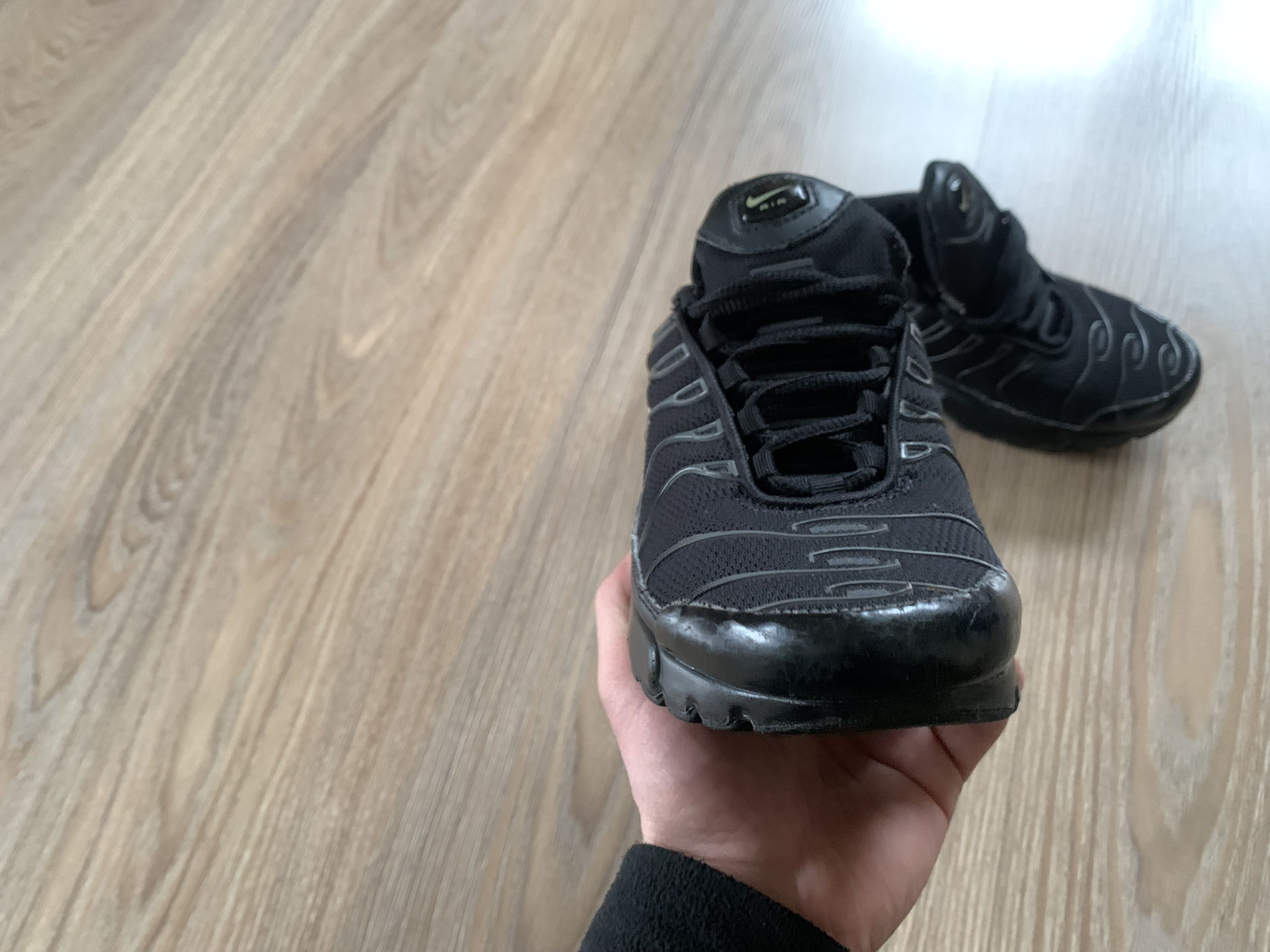 Nike Black Nike Air Max TN Plus Size US 5 / EU 37 - 4 Thumbnail