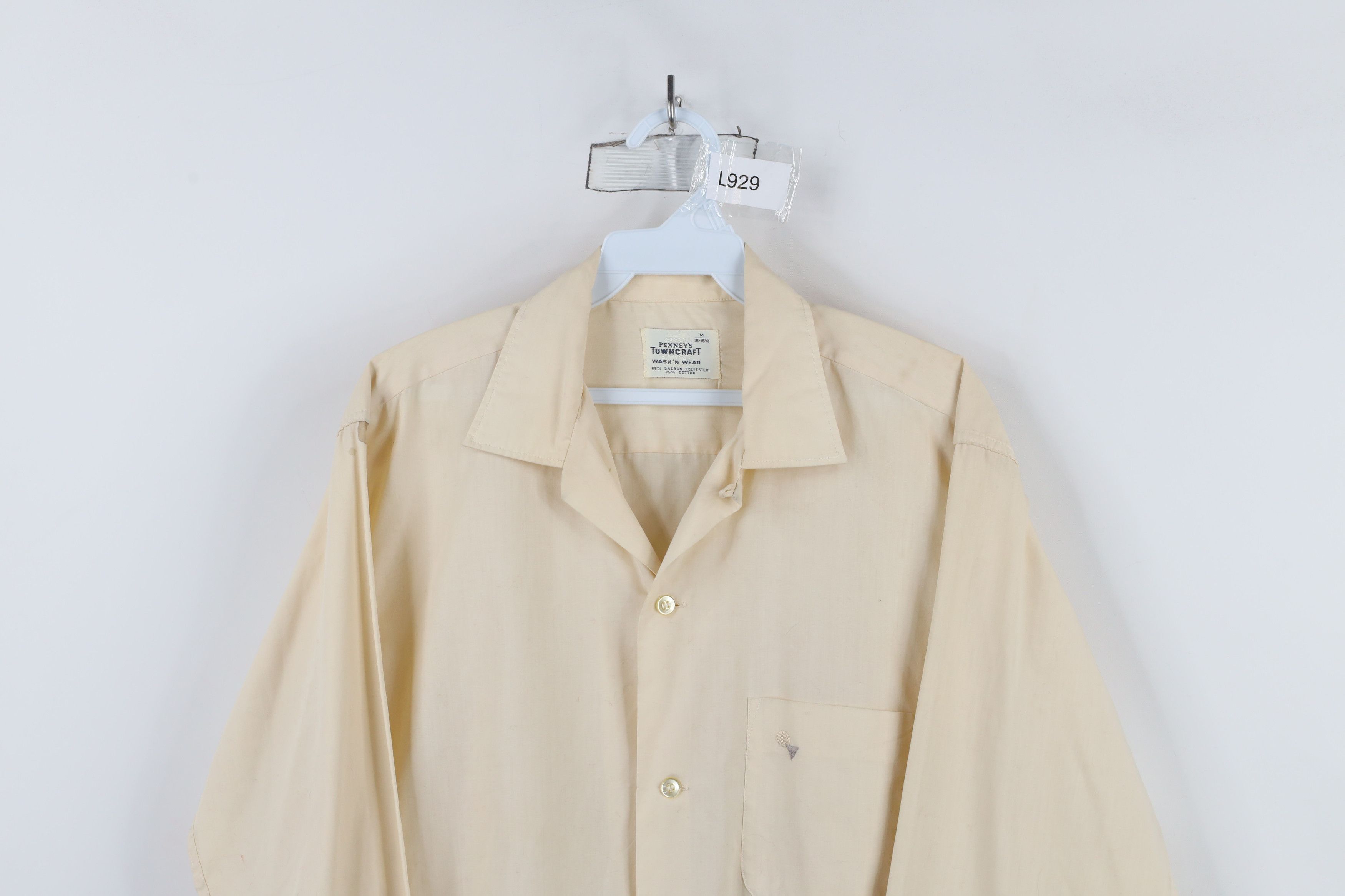 Vintage Vintage 50s 60s Rockabilly Looped Collar Button Shirt USA Size US M / EU 48-50 / 2 - 2 Thumbnail