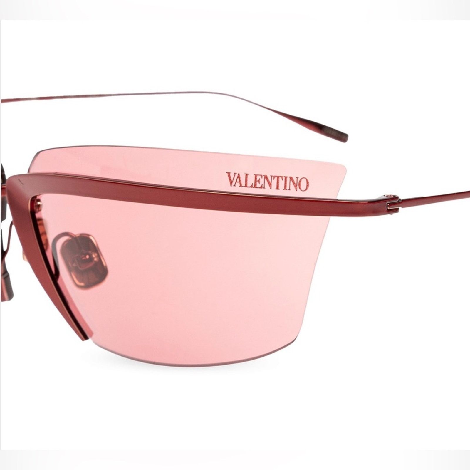 New! Valentino V LURE VLS 130B, Stylish Red Sunglasses, Authentic New! Valentino V LURE VLS 130B, Stylish Red Sunglasses main image 2