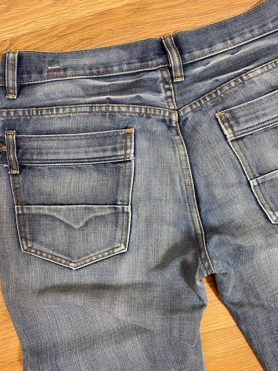 Diesel Vintage Y2K Diesel Washed Distressed Denim Jeans Slim Size US 34 / EU 50 - 17 Thumbnail