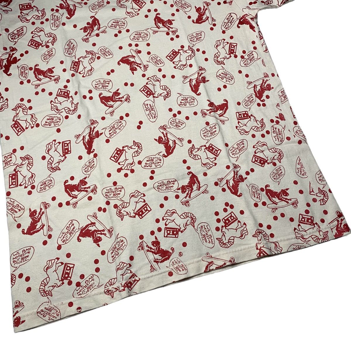 Hysteric Glamour 1990's RNA Unicorn Dog Oil Print Shirt Size US M / EU 48-50 / 2 - 5 Thumbnail
