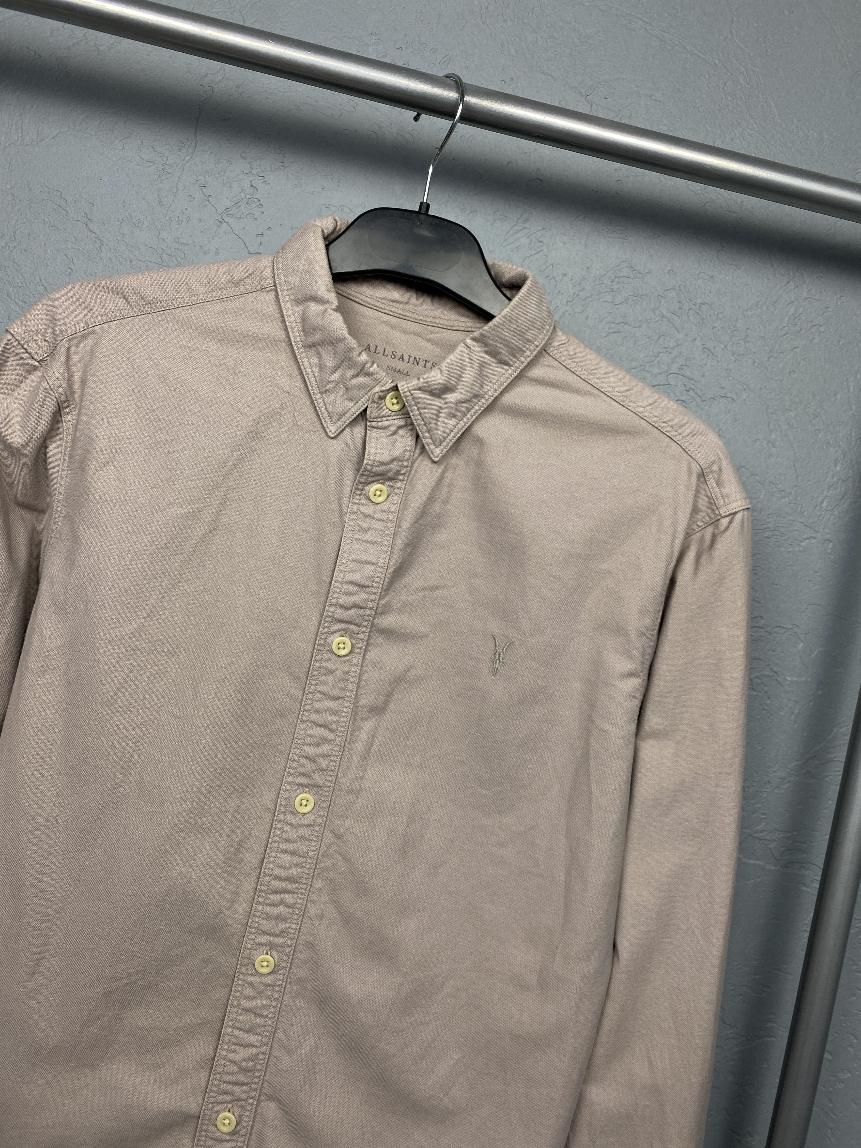 Allsaints Allsaints Vintage Mens Hungtinton Long Sleeve Shirt Size US S / EU 44-46 / 1 - 2 Thumbnail