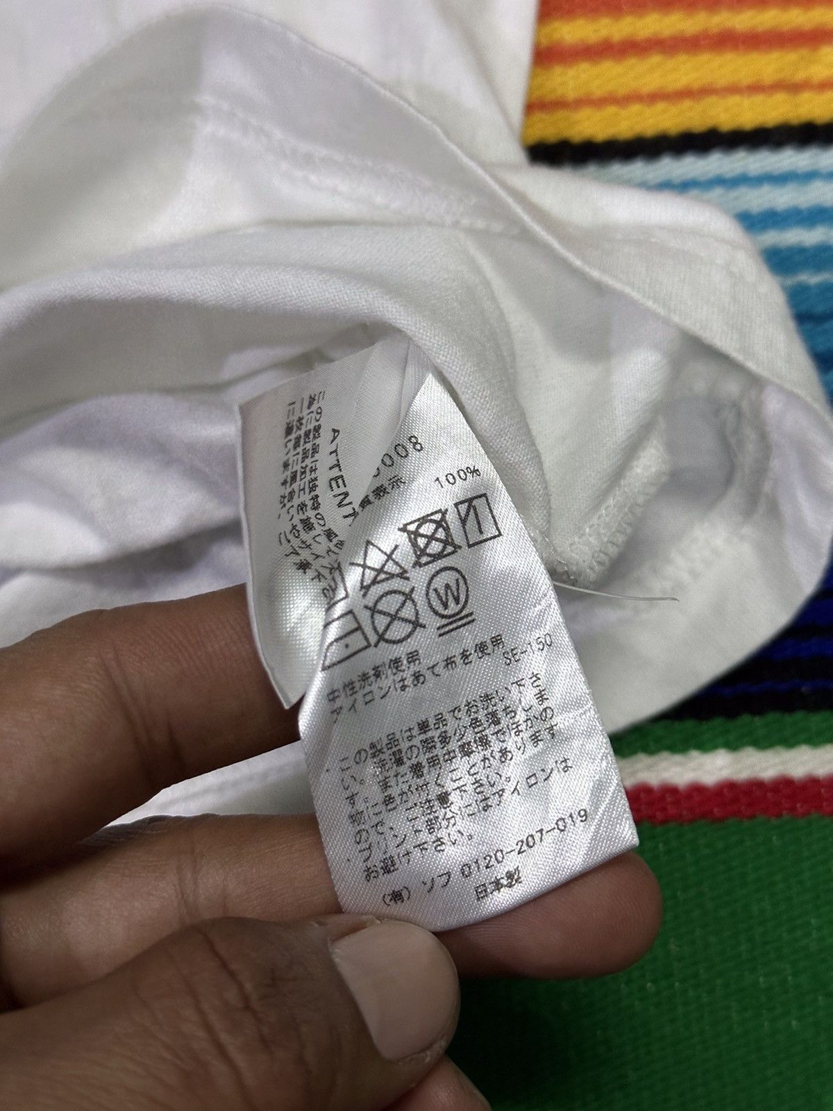 Designer × Japanese Brand × uniform experiment 💥Japanese Brand💥 Uniform Experiment White Tee 💥 Size US L / EU 52-54 / 3 - 9 Thumbnail