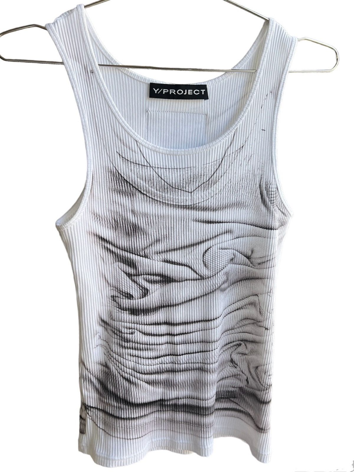 image of Yproject Y-Project Tank in White, Men's (Size XS)