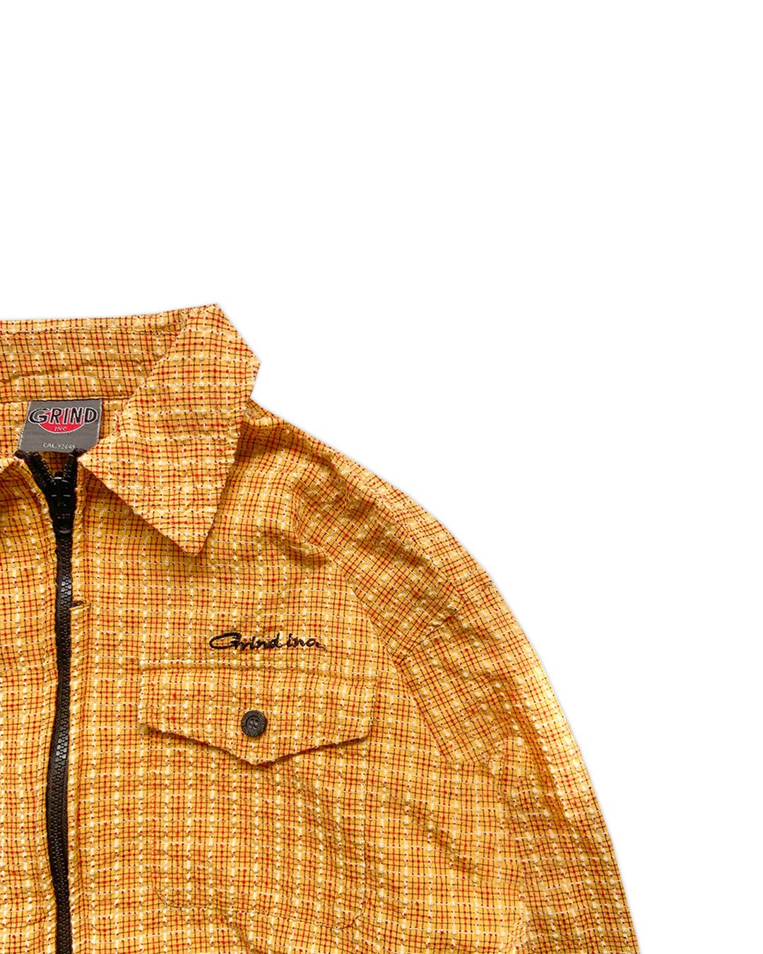 Other oxy Zipper Jacket - Grind.Inc Orange Square pattern Size US L / EU 52-54 / 3 - 4 Thumbnail