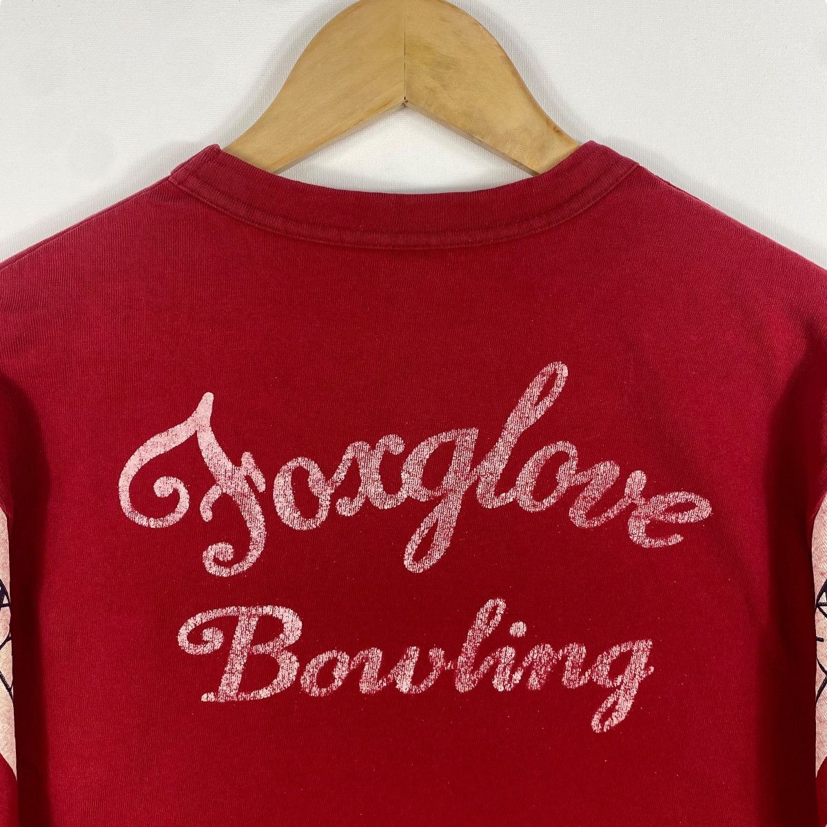 Japanese Brand MWS Original Brand FOXGLOVE BOWLING Tee Shirt Medium Size Size US M / EU 48-50 / 2 - 5 Thumbnail