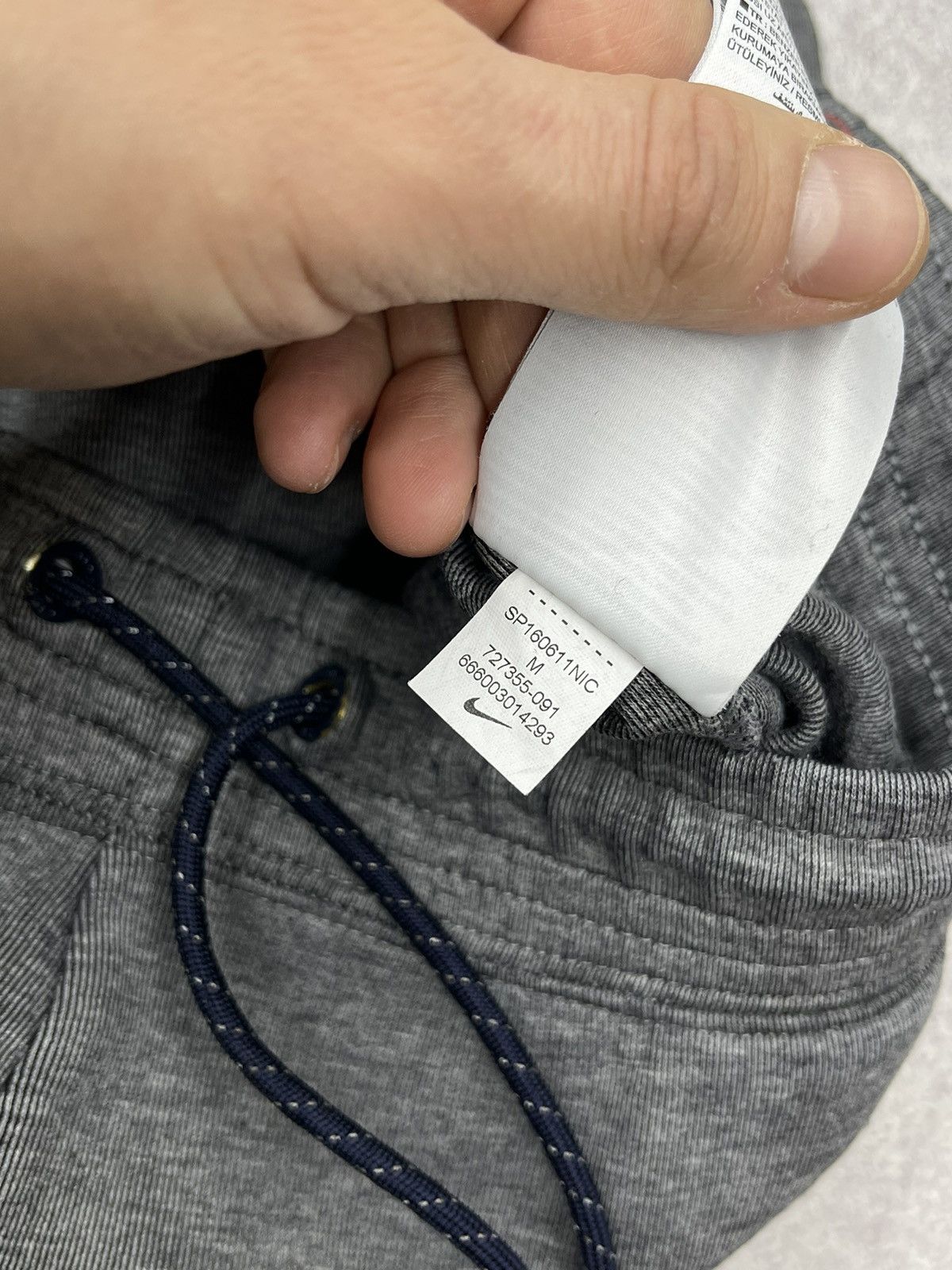 Nike Mens Nike Tech Fleece Grey Sweatpants Drill Drip ACG TN Size US 32 / EU 48 - 10 Thumbnail