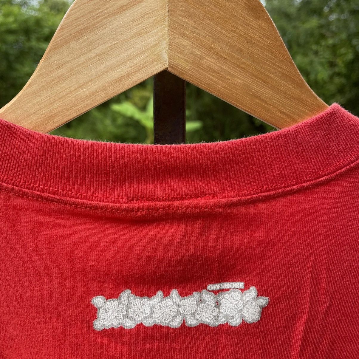 Vintage 🔥Vintage 90s Off Shore Hawaiian Motive Flower Surfing Tee Size US M / EU 48-50 / 2 - 3 Thumbnail