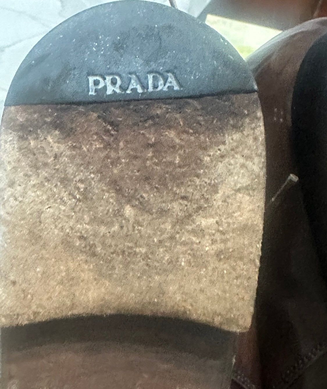 Prada Authentic Prada Men's Saffiano Leather Lace-Ups shoes Sz 8”5 Size US 8.5 / EU 41-42 - 10 Thumbnail