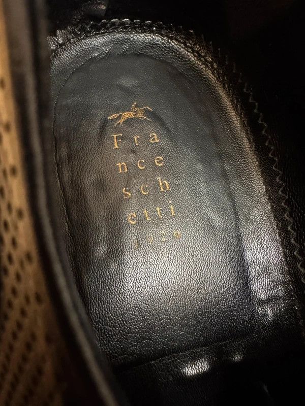 Franceschetti Franceschetti 1926 Italy Lace Up Derby Leather Formal Shoe46 Size US 13 / EU 46 - 12 Thumbnail