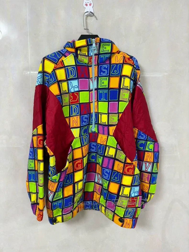 Gucci Gucci Square letter full print half-zipper sweatshirt Size US XXS / EU 40 - 1 Thumbnail