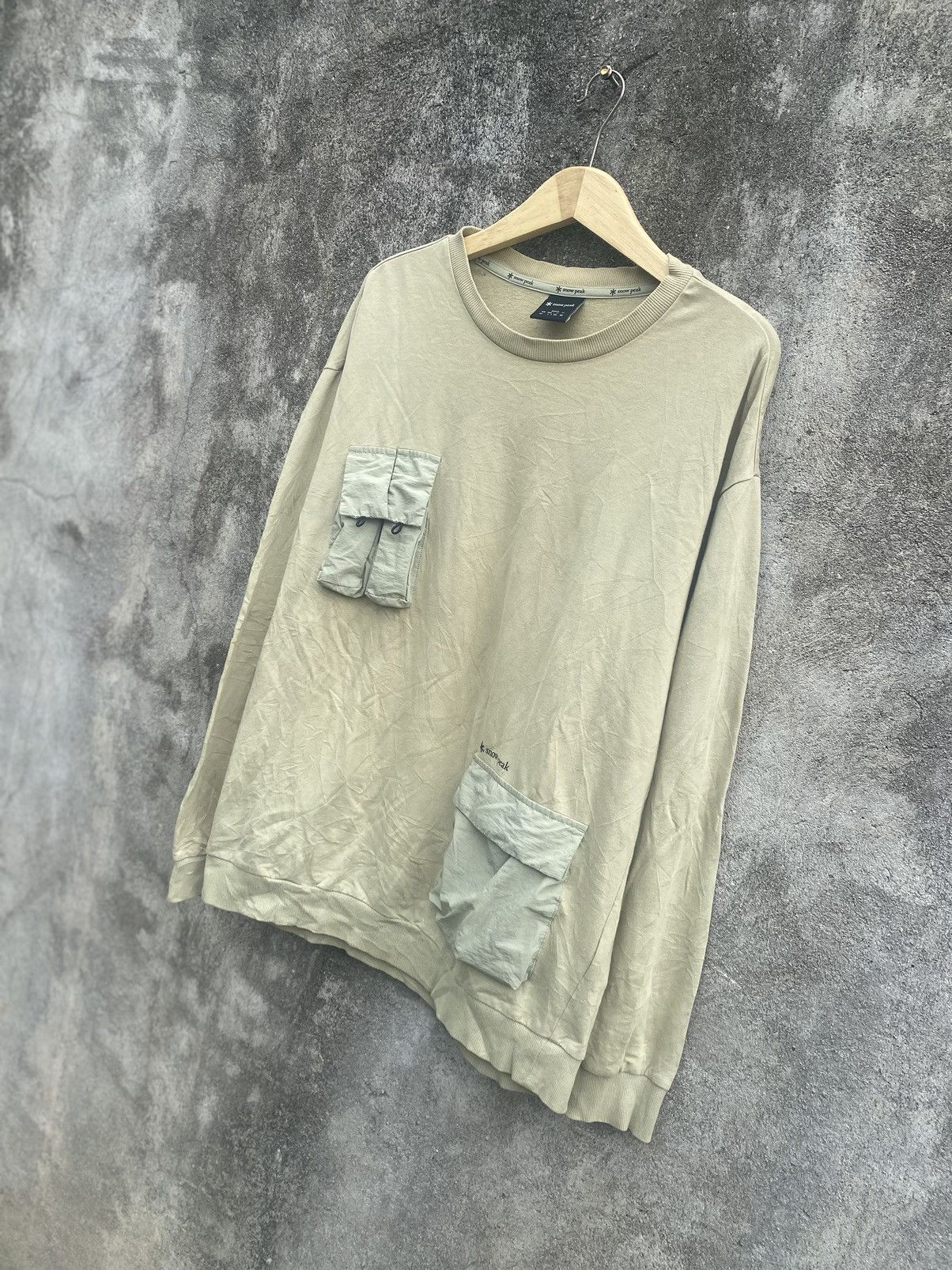 Japanese Brand × Snow Peak Sweater Snowpleak Pocket Size US XL / EU 56 / 4 - 4 Thumbnail