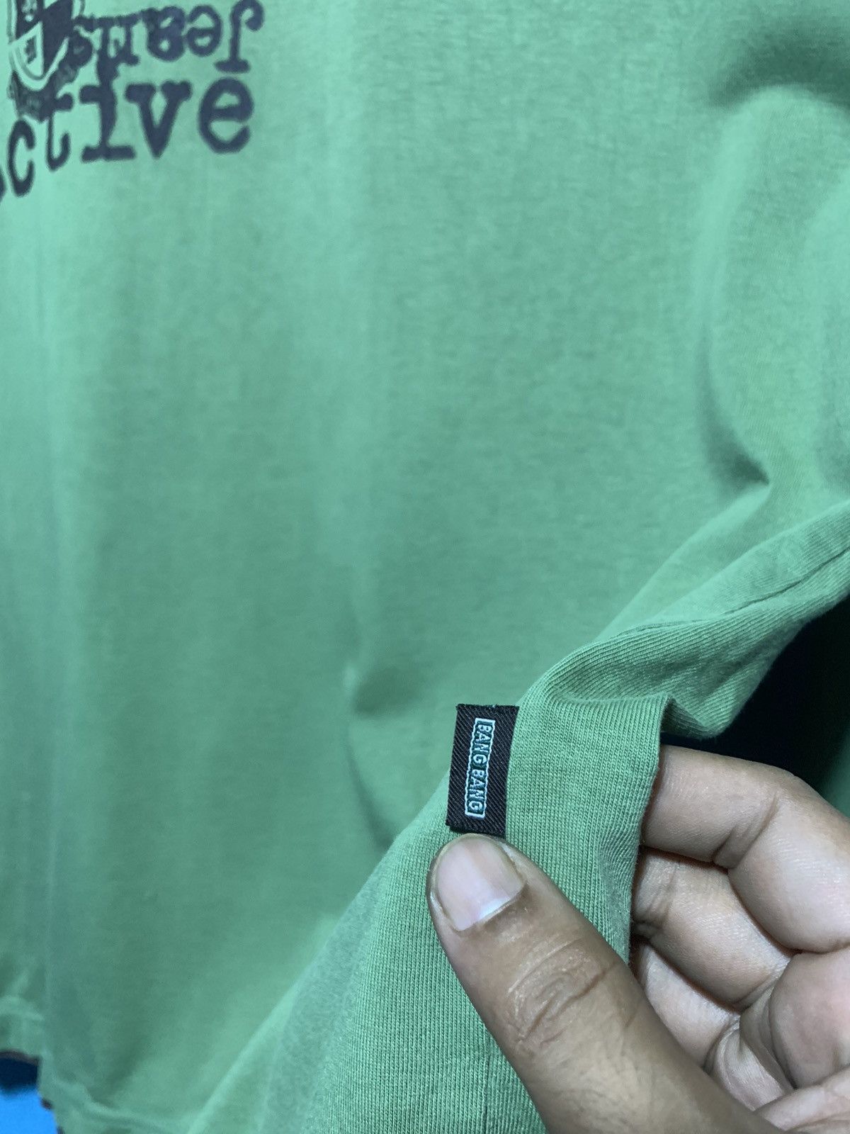 If Six Was Nine Y2k japanese poem double layer style longsleeve Size US L / EU 52-54 / 3 - 7 Thumbnail