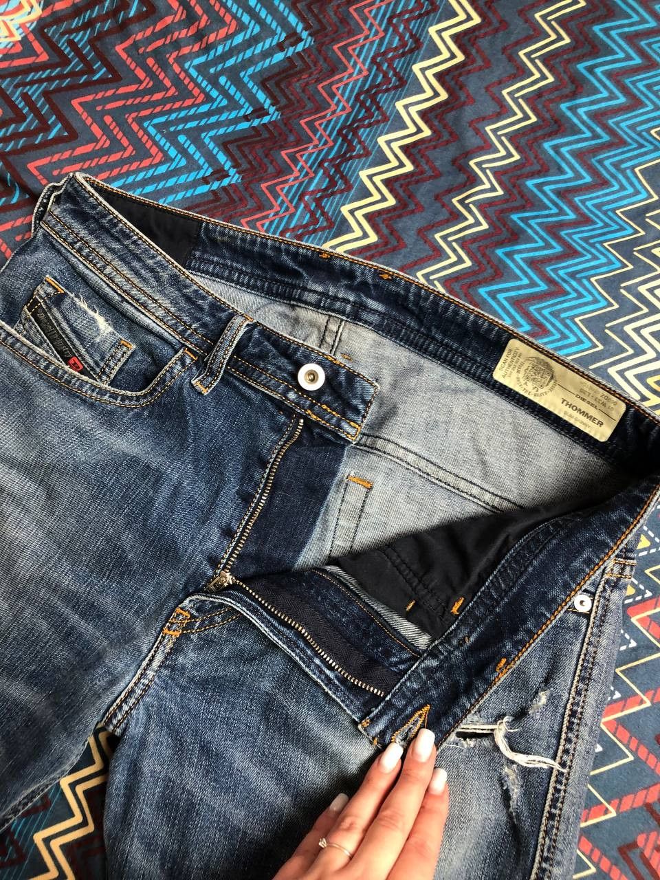 Diesel Industry THOMMER Regular Slim Straight Denim Jeans