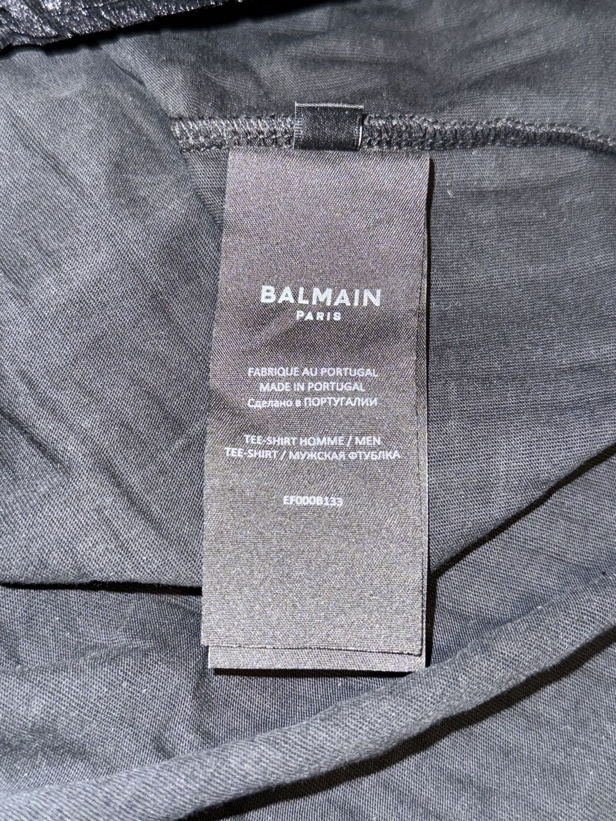 Balmain Balmain T-shirt Size US S / EU 44-46 / 1 - 5 Thumbnail