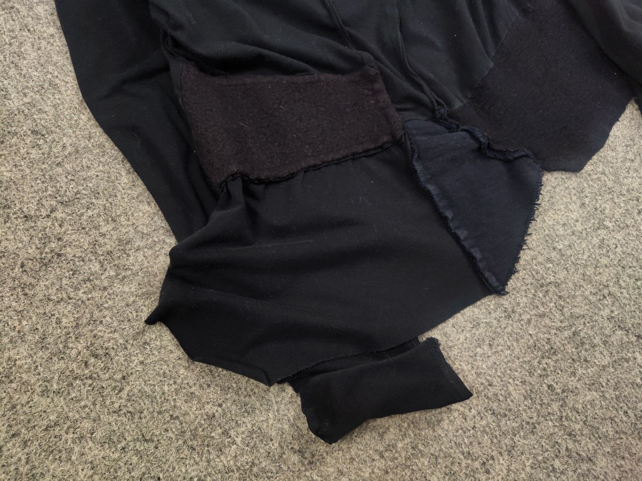 Rundholz black label Design Light Patchwork Navy Long Sleeve