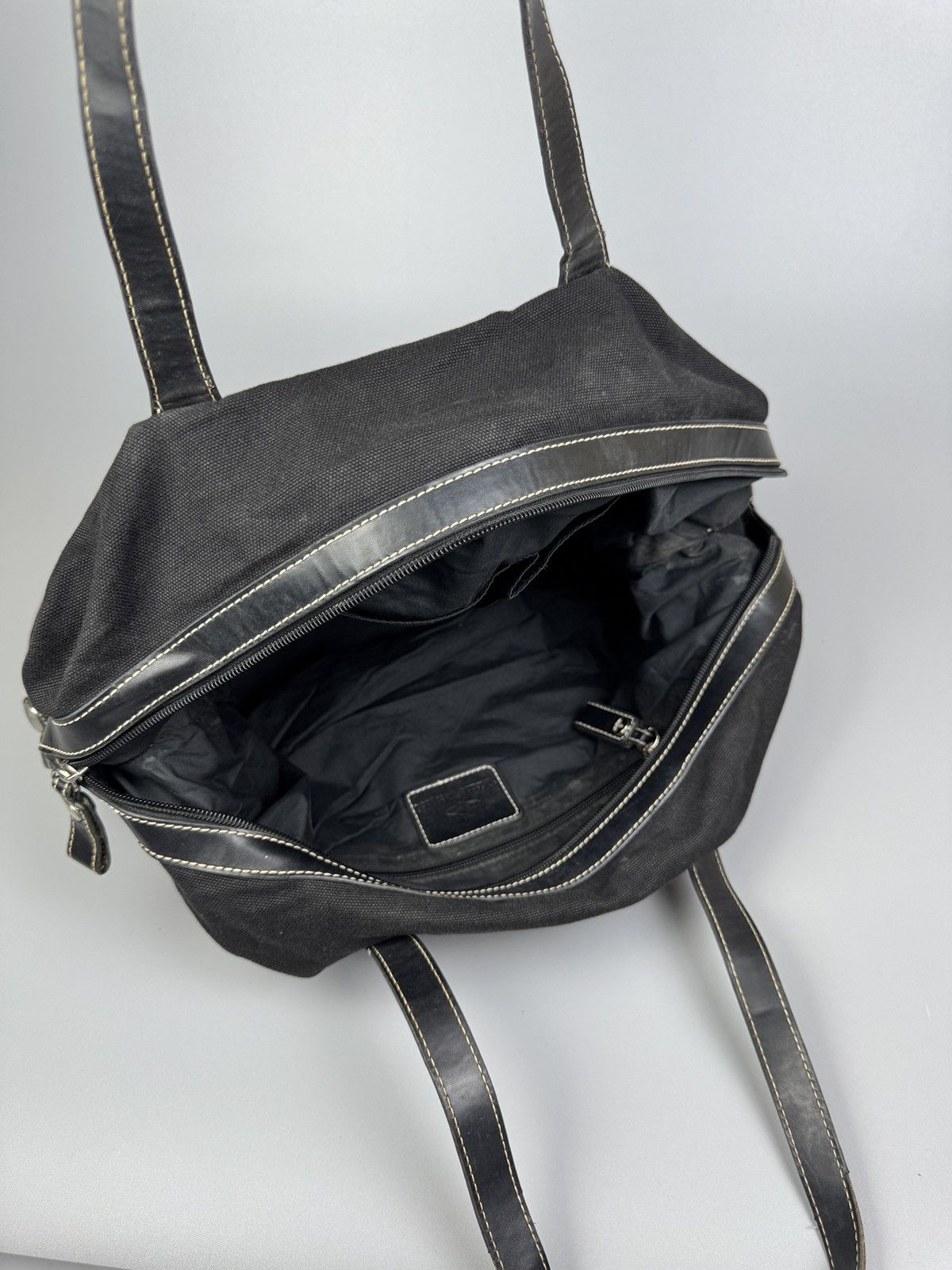 Vivienne Westwood Vivienne Westwood - Rare Black Canvas Yasmin - Shoulder Bag Size ONE SIZE - 9 Thumbnail