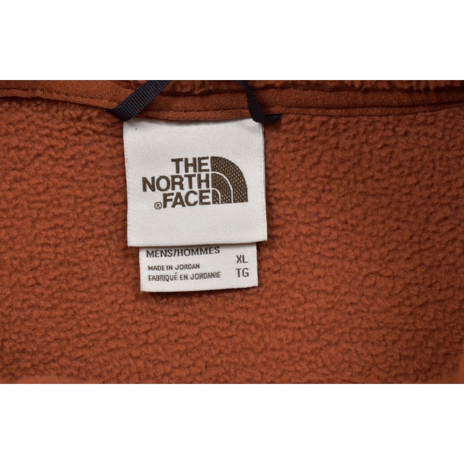 The North Face The North Face Men's Full Zip Fleece Sweater Jacket Burnt Orange XL Jacket Size US XL / EU 56 / 4 - 8 Thumbnail
