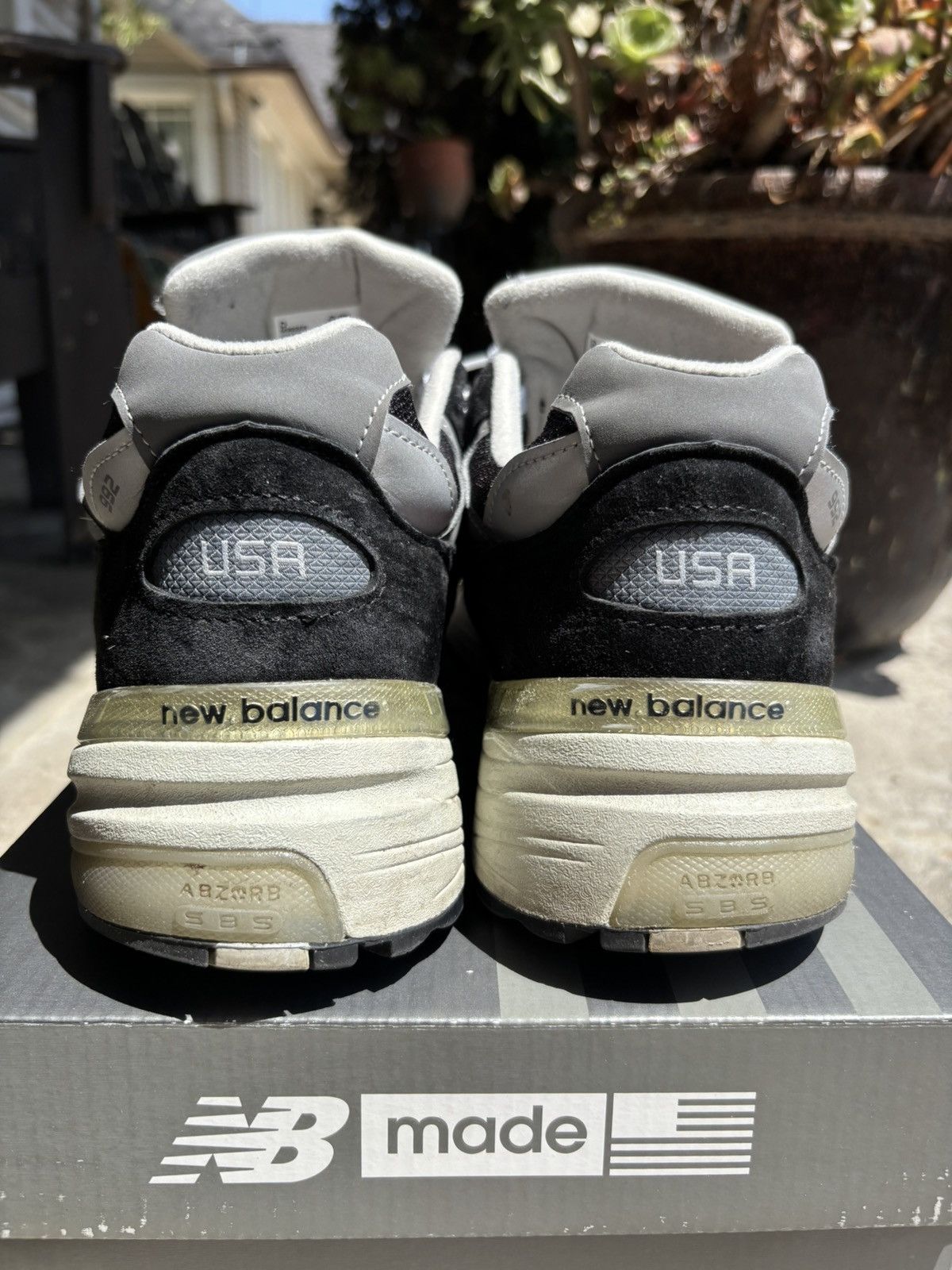 New Balance New Balance 992 Made In USA Black Size US 12 / EU 45 - 2 Thumbnail