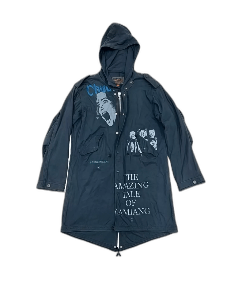 Moncler stylish black hooded parka jacket Size US M / EU 48-50 / 2 - 1 Thumbnail