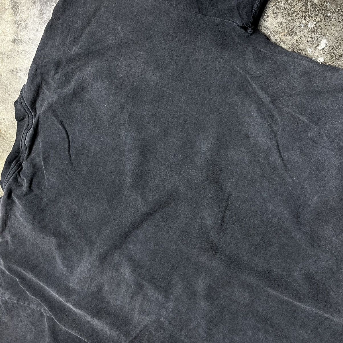 Vintage vintage blank black distressed tshirt Size US XL / EU 56 / 4 - 5 Thumbnail