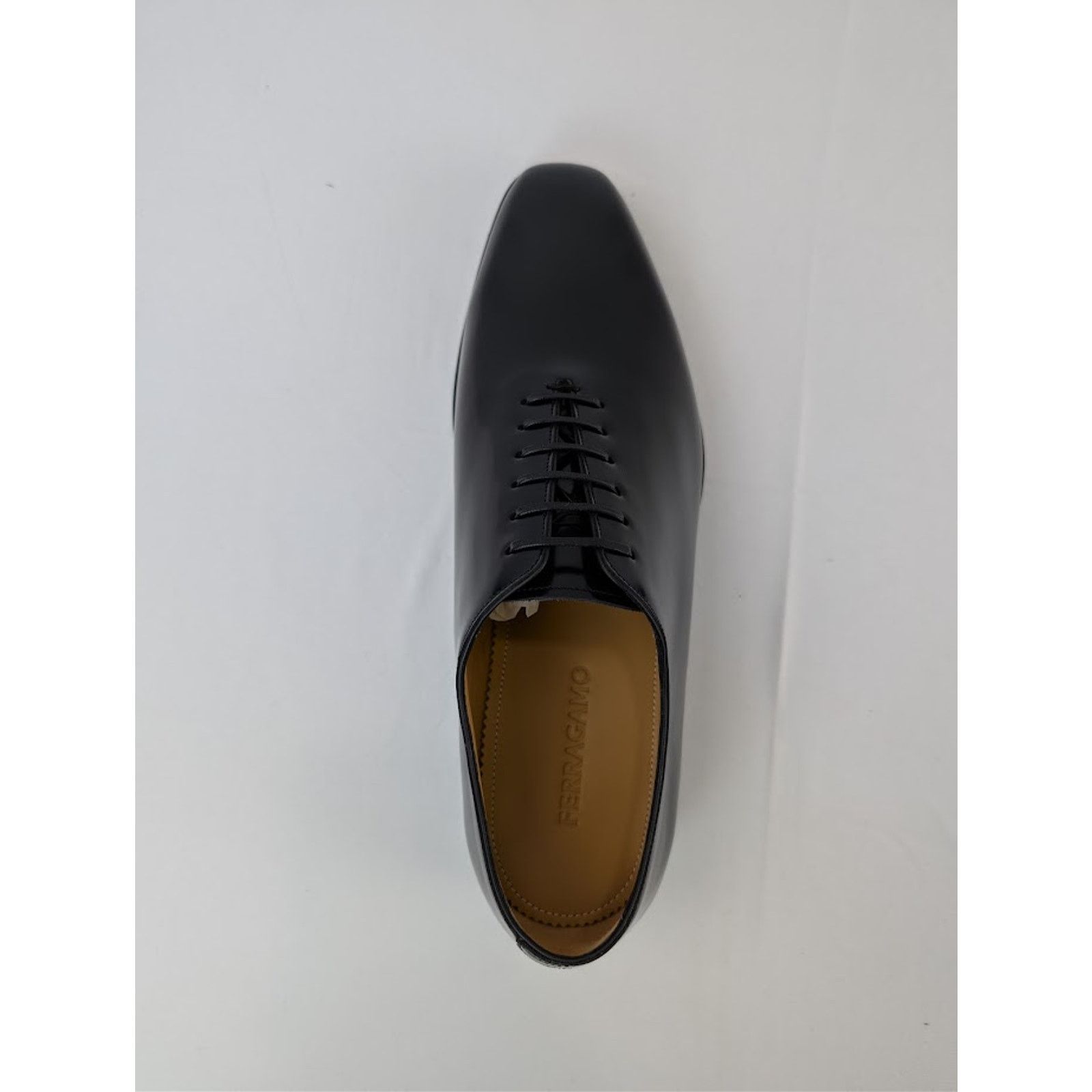 Salvatore Ferragamo o1rshd1 Nero Calf Shoes in Nero Size US 12 / EU 45 - 18 Thumbnail