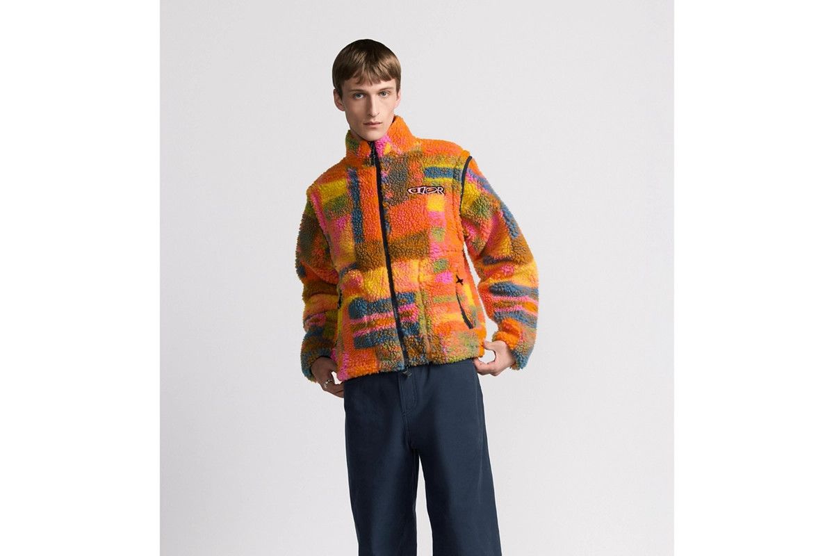 Dior o1bcso1str0326 Lewis Mamilton Zipped Jacket in Multicolor Size US M / EU 48-50 / 2 - 4 Thumbnail