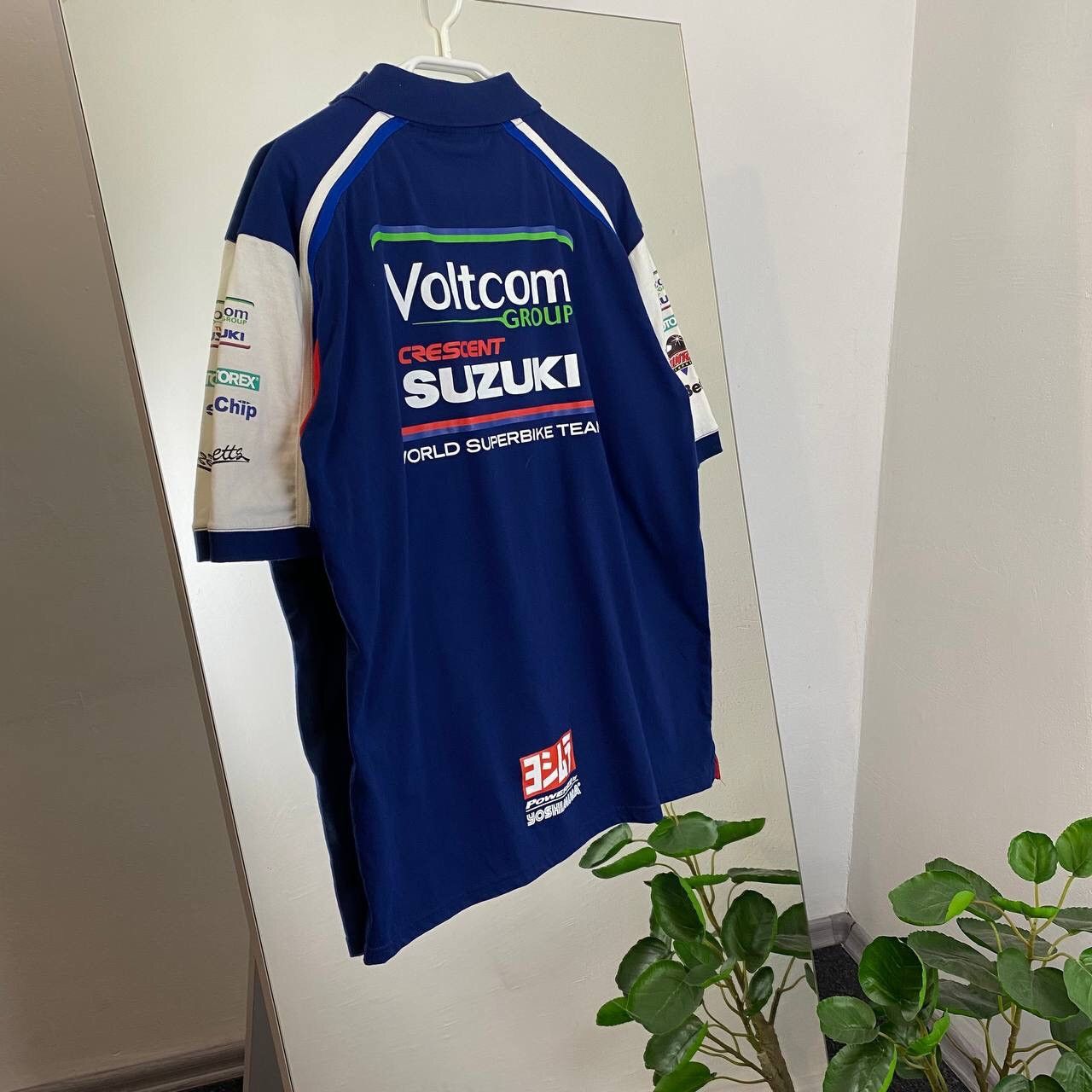 Vintage Suzuki Vintage Polo Big Logo Moto Multi-logo Size US XL / EU 56 / 4 - 2 Thumbnail
