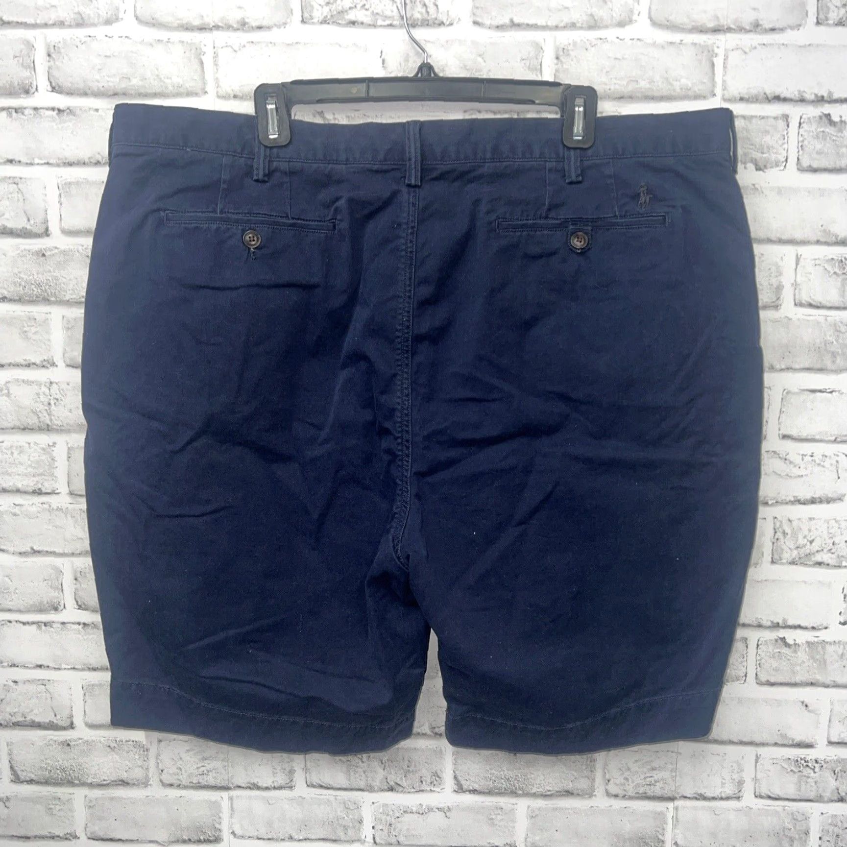 Polo Ralph Lauren Polo Ralph Lauren Shorts Mens 42 Blue Classic Fit Stretch Chino Casual Size US XL / EU 56 / 4 - 4 Thumbnail