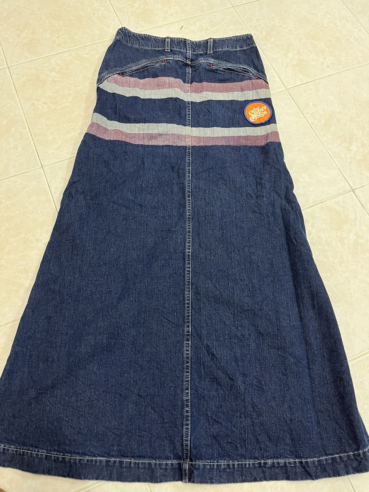 Hysteric Glamour Super Rare Vintage Hysteric Glamour Maxi Jeans Skirt Size 28" / US 6 / IT 42 - 11 Thumbnail