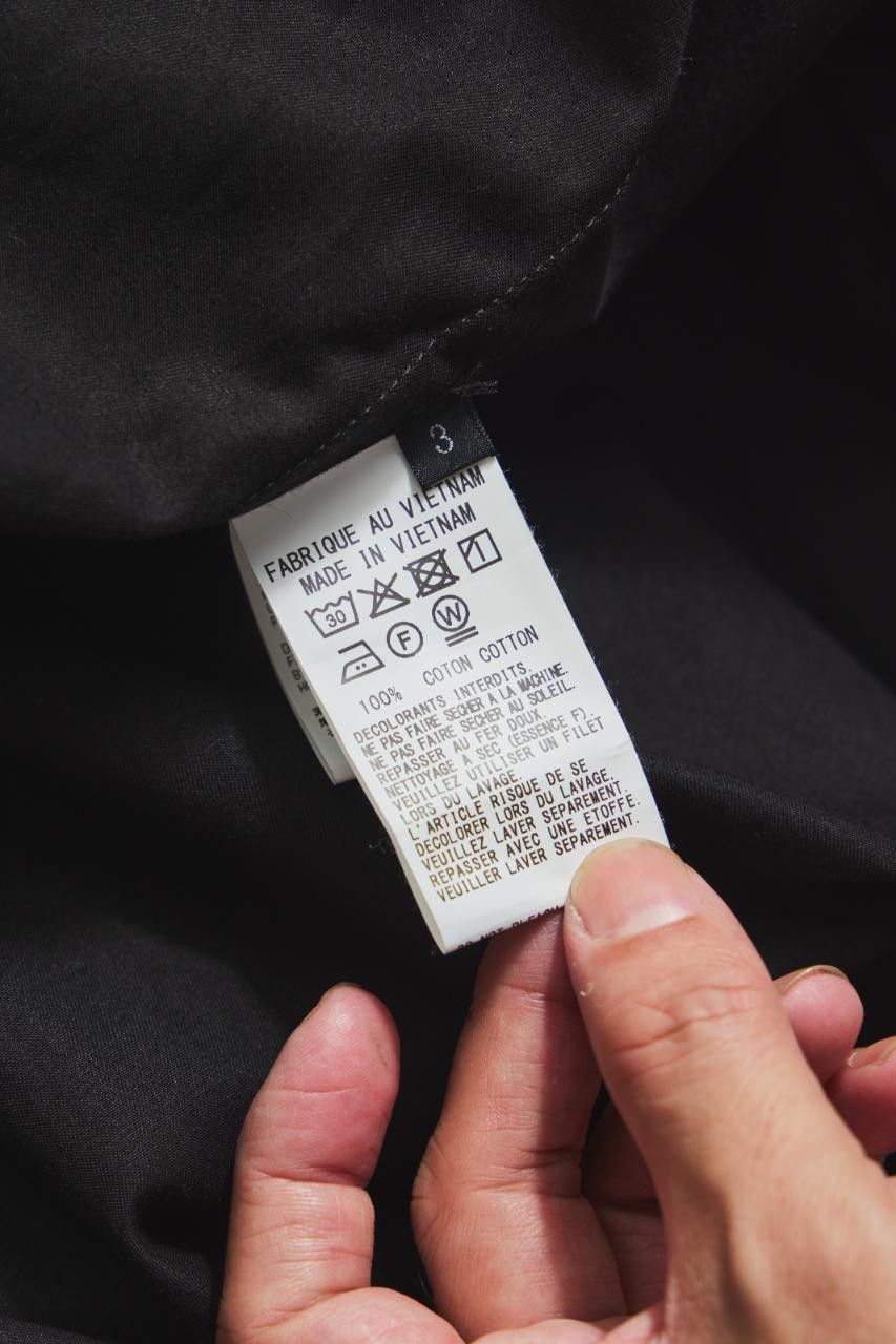 Yohji Yamamoto Ground Y Cotton 3-Button Long Coat Work Jacket Size 50R - 9 Thumbnail