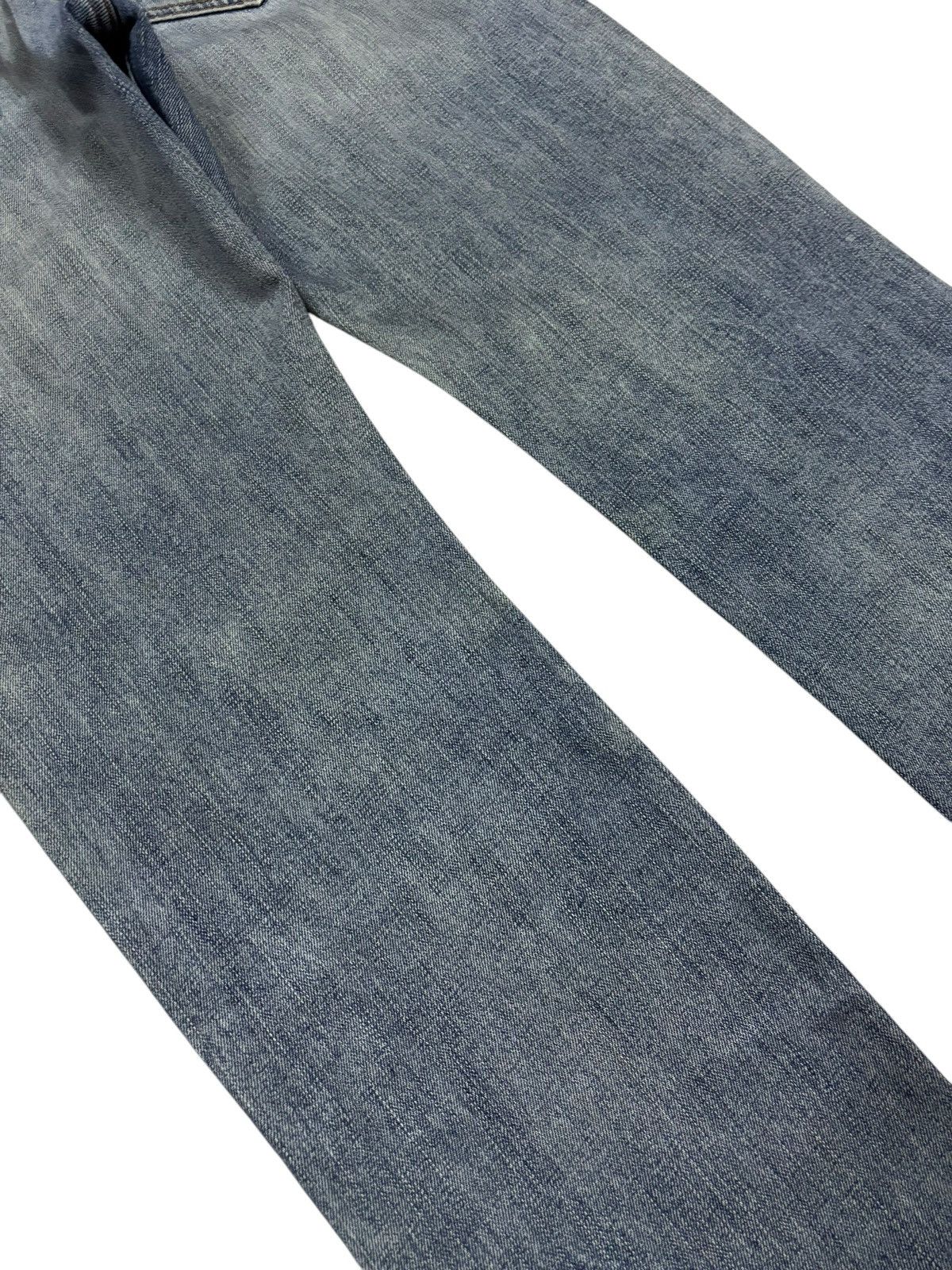 Japanese Brand × Kaihara Denim Vintage Kaihara Uniqlo S-001 Blue Washed Jeans Size US 33 - 6 Thumbnail