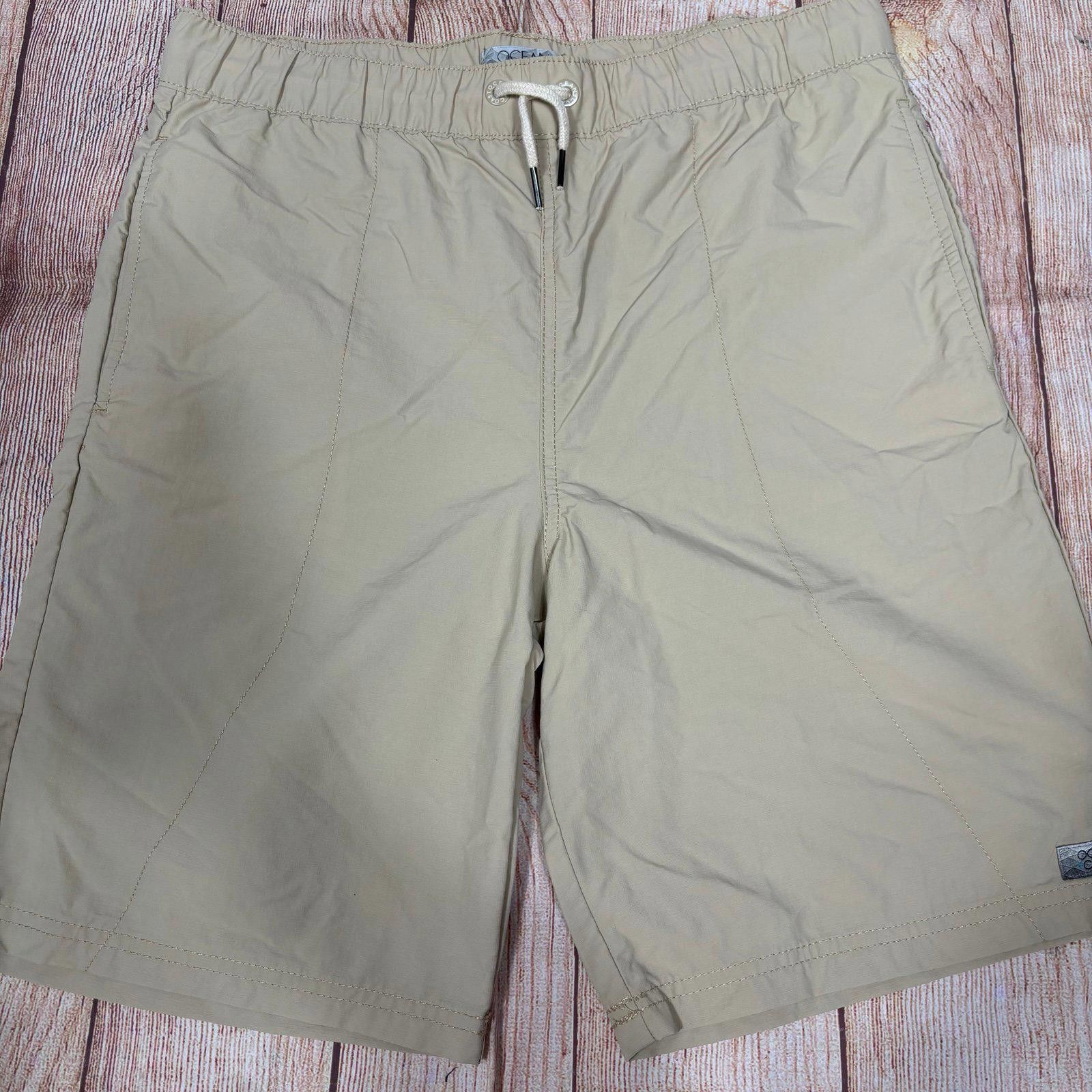 Other Ocean + Coast Boys Beige Nylon Shorts XL Size US 26 / EU 42 - 1 Thumbnail