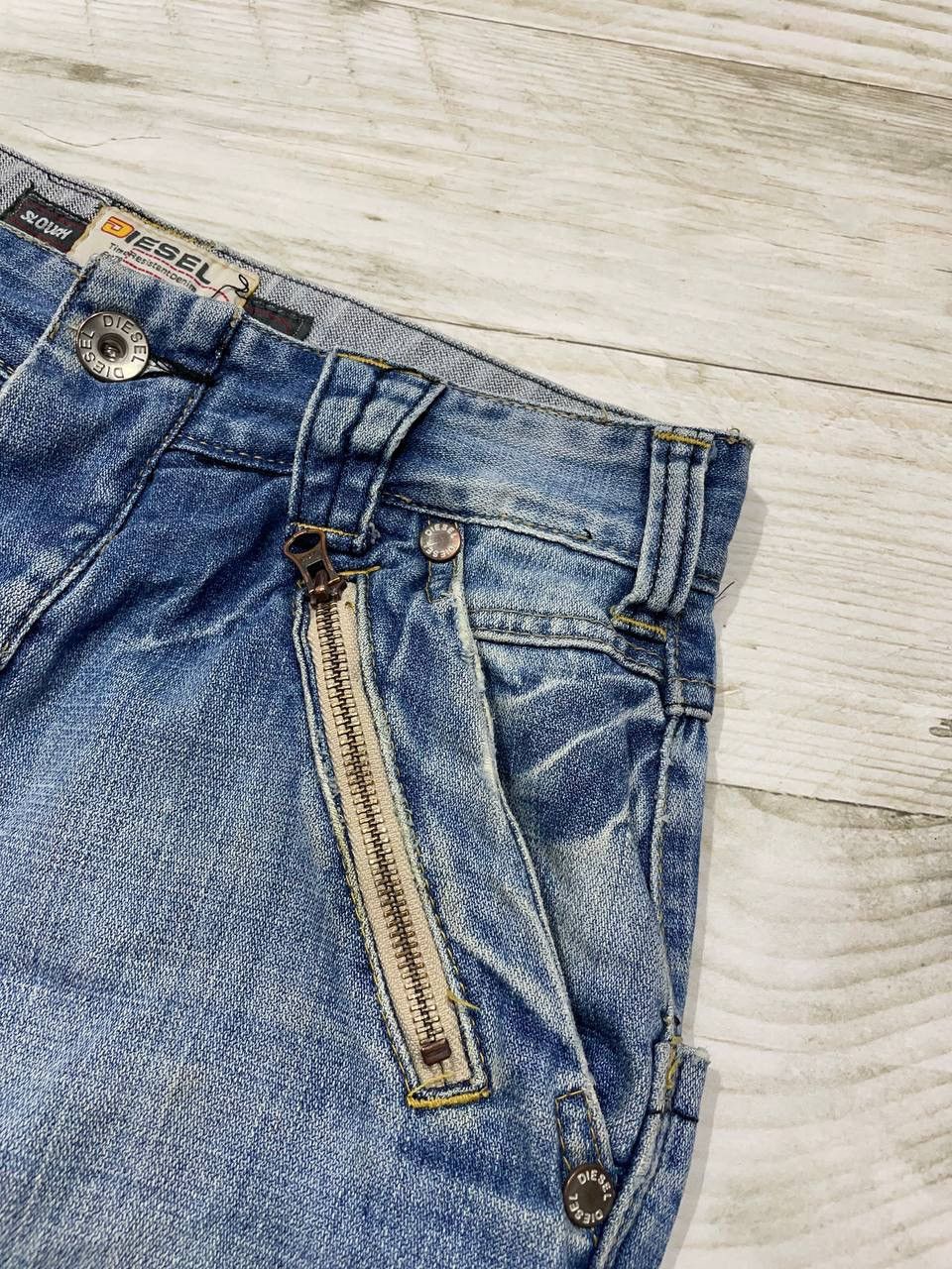 Diesel Vintage Diesel Denim Jeans Big Logo 90s Size US 30 / EU 46 - 10 Thumbnail
