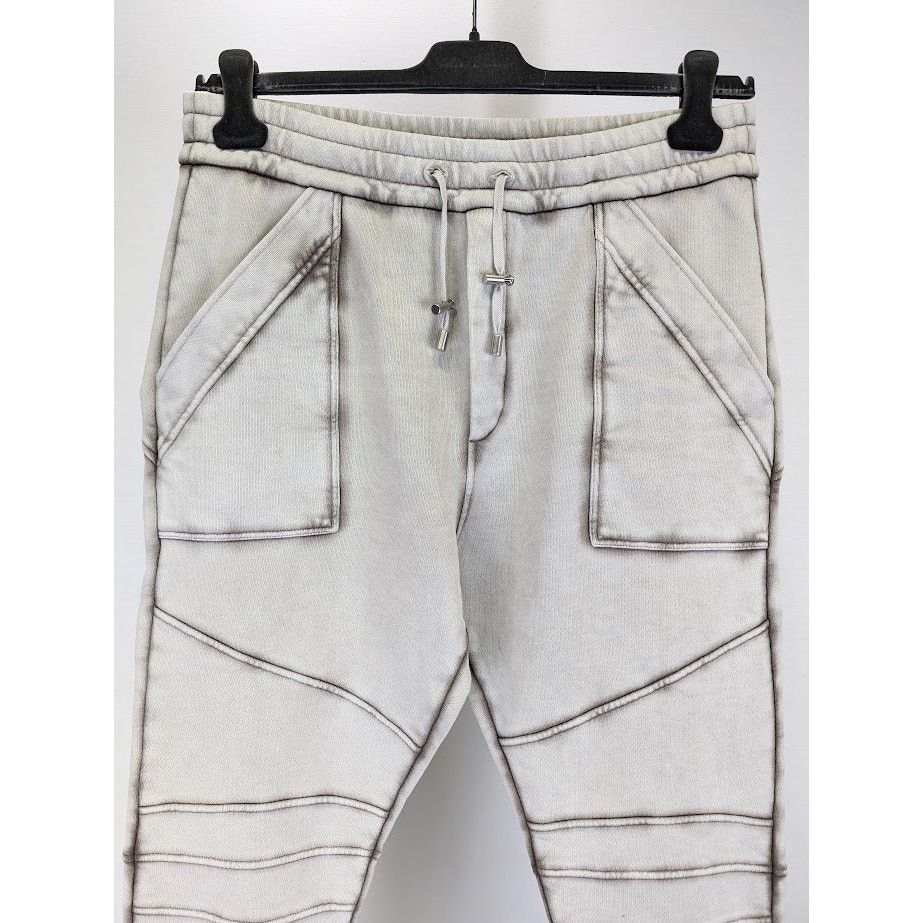 Balmain o1rshd1 Sweatpant & Jogger in White Size US 32 / EU 48 - 3 Thumbnail