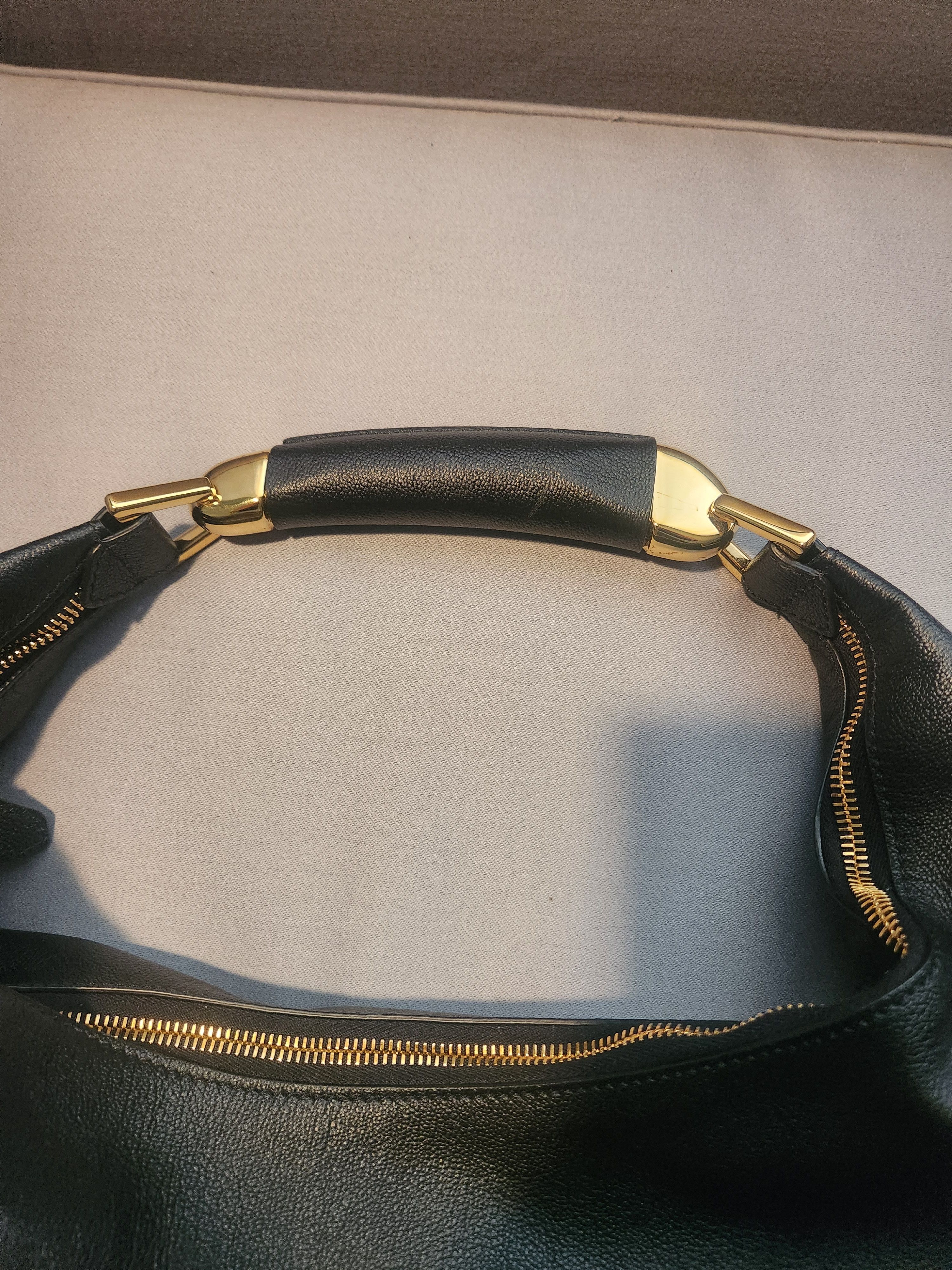 Tom Ford Grain Leather Bianca Large Hobo bag Size ONE SIZE - 4 Thumbnail