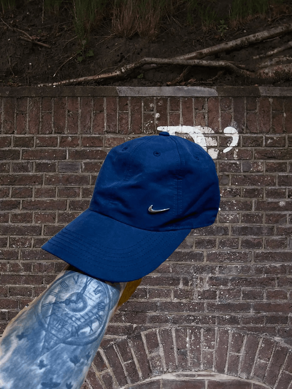 Nike Hats Nike Cap vintage streetwear blue Size ONE SIZE - 1 Thumbnail