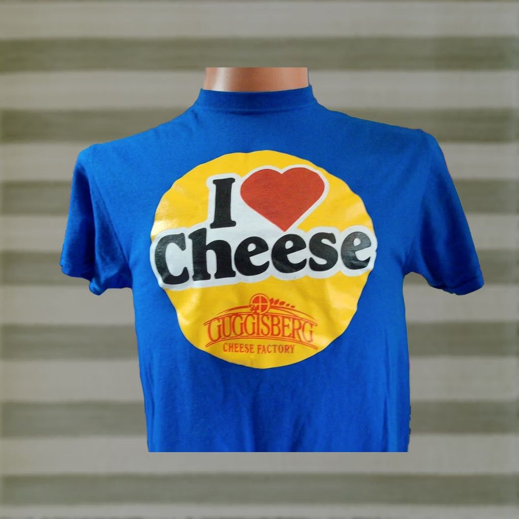 Jerzees GUGGISBERG CHEESE FACTORY Shirt Medium Adult Swiss Amish MILLERSBURG OHIO Size US M / EU 48-50 / 2 - 1 Thumbnail