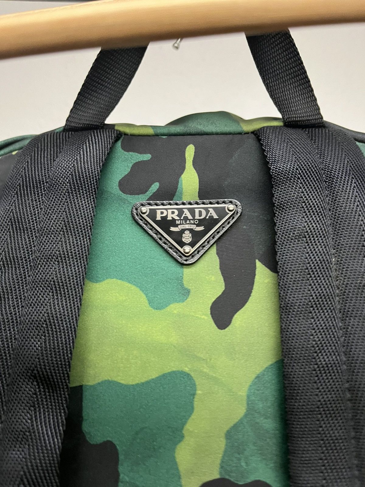 Prada Prada Tessuto Camo Nylon Bag Size ONE SIZE - 2 Thumbnail
