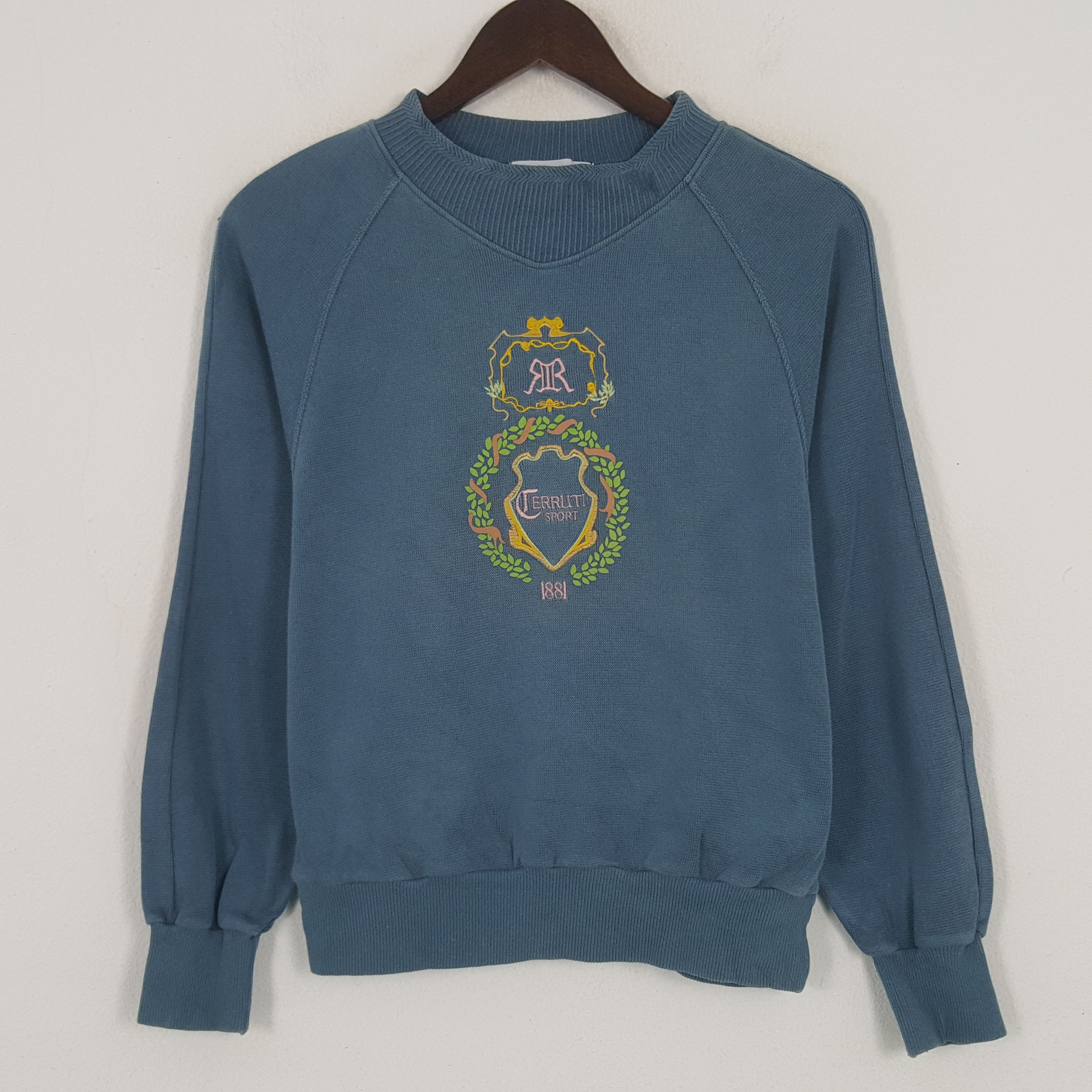 Vintage Cerruti Sport Embroidery Logo Sweatshirt
