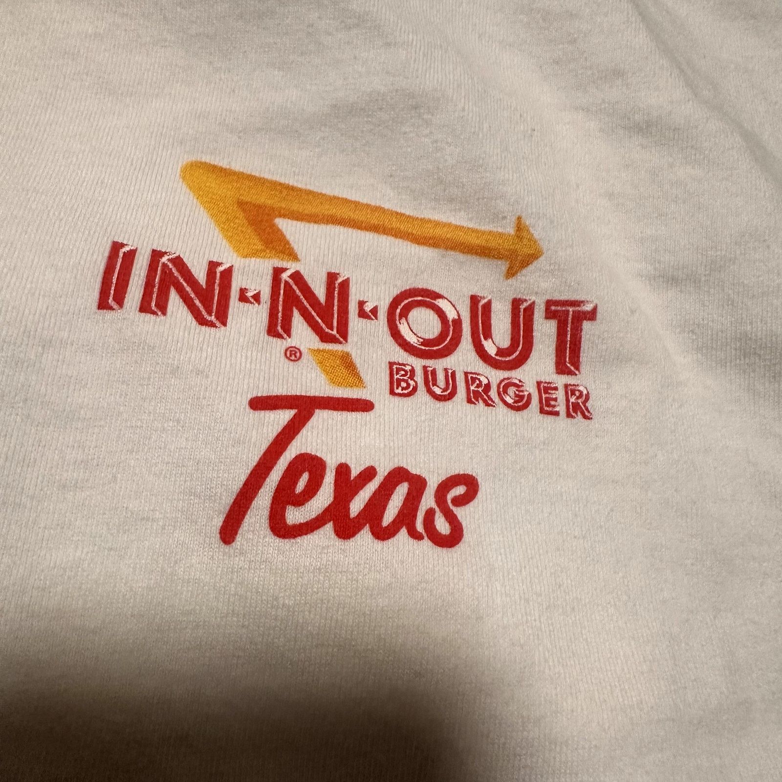 & Other Stories 2022 Oversized In-N-Out Texas Style White Graphic TShirt 2XL Size US XXL / EU 58 / 5 - 4 Thumbnail