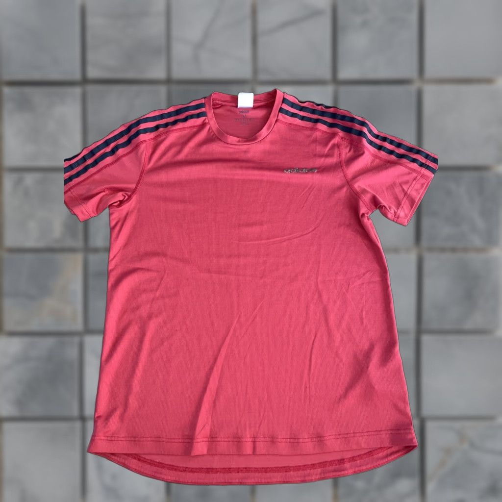 Adidas Adidas Not For Resale Climate Cool T-Shirt Red Medium Size US M / EU 48-50 / 2 - 1 Thumbnail