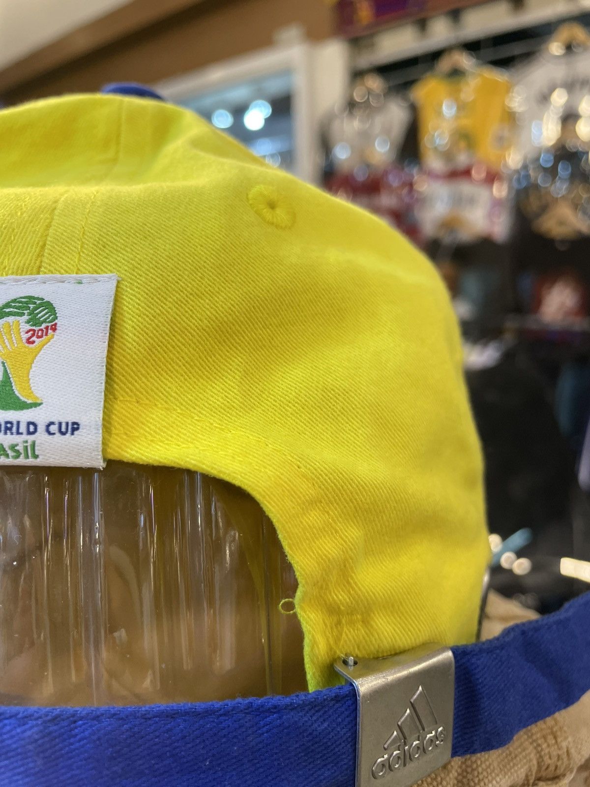 Adidas 2014 Adidas Brazill Football Cap Size ONE SIZE - 10 Thumbnail