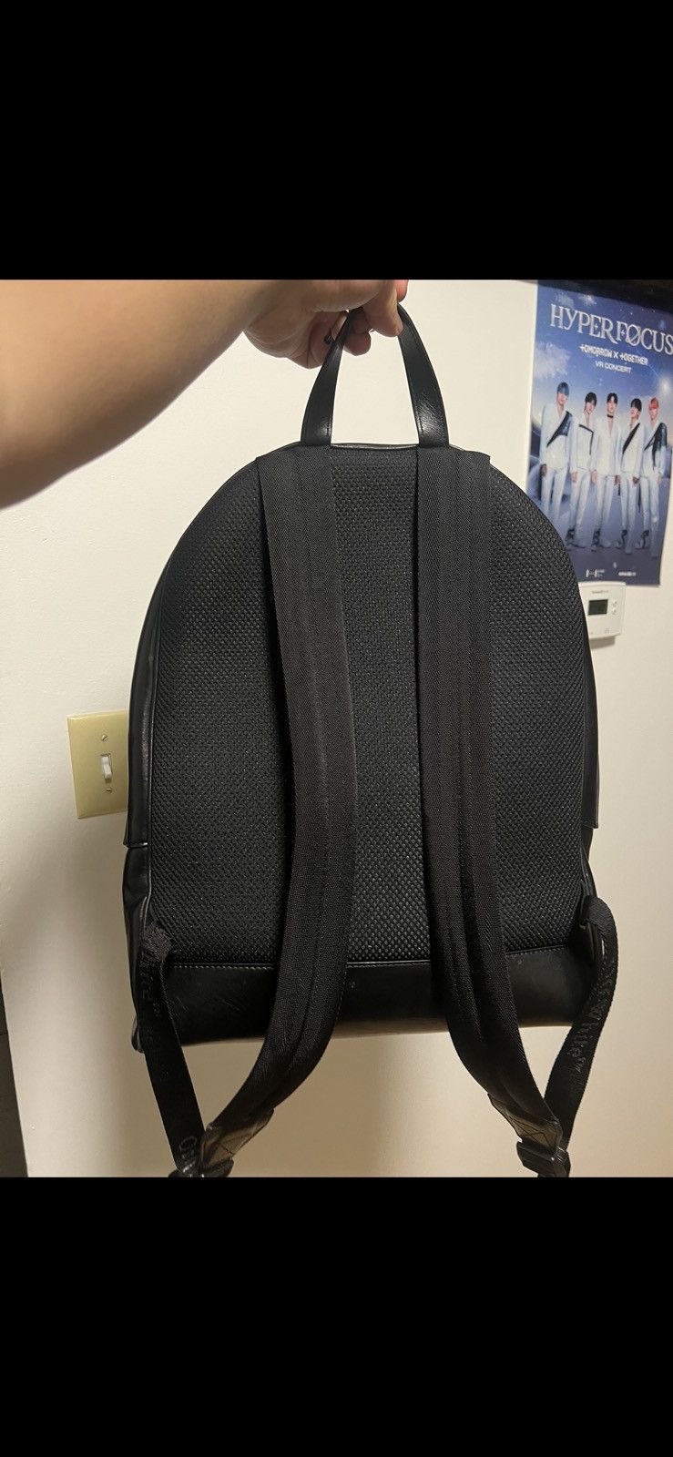 Off-White Off-White Varsity Patch Leather Backpack Size 40 - 2 Thumbnail