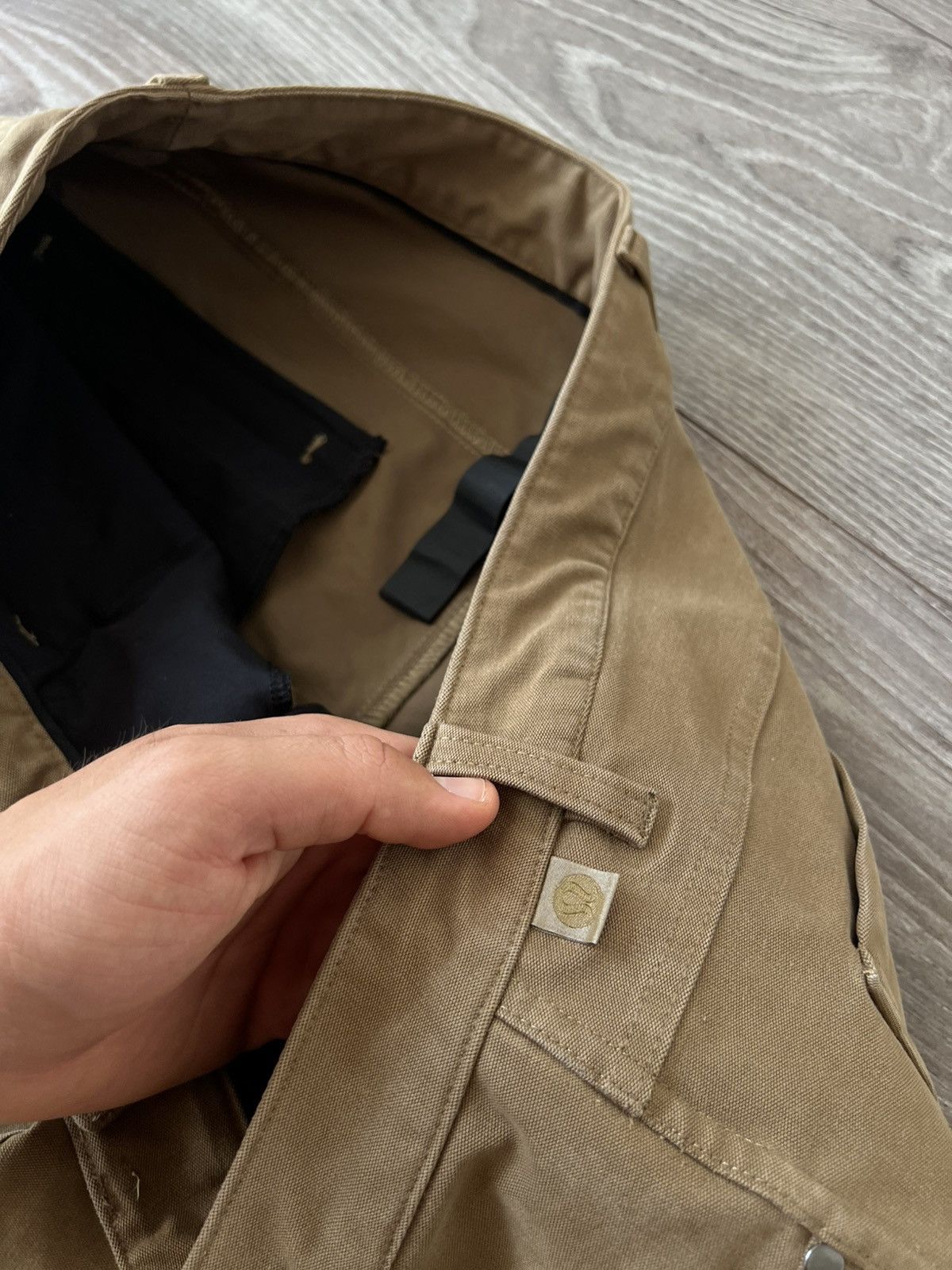 Lululemon Rare Lululemon Logo Secret Pocket Reflective Selvage Pants Size US 33 - 16 Thumbnail